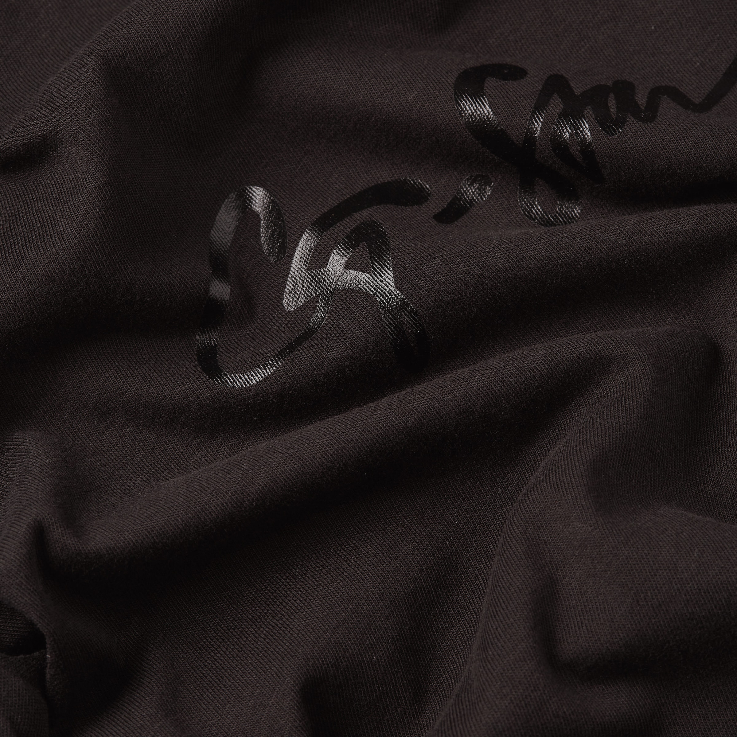 G-STAR T-Shirt »G-Script Shiny R« mit Ton-in-Ton Schriftzug