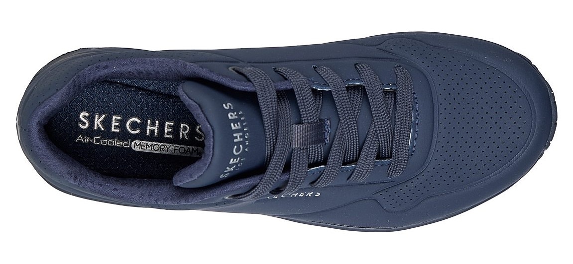 Skechers Wedgesneaker »UNO STAND ON AIR«  Freizeitschuh, Halbschuh, Schnürschuh weich gepolsterte Innensohle