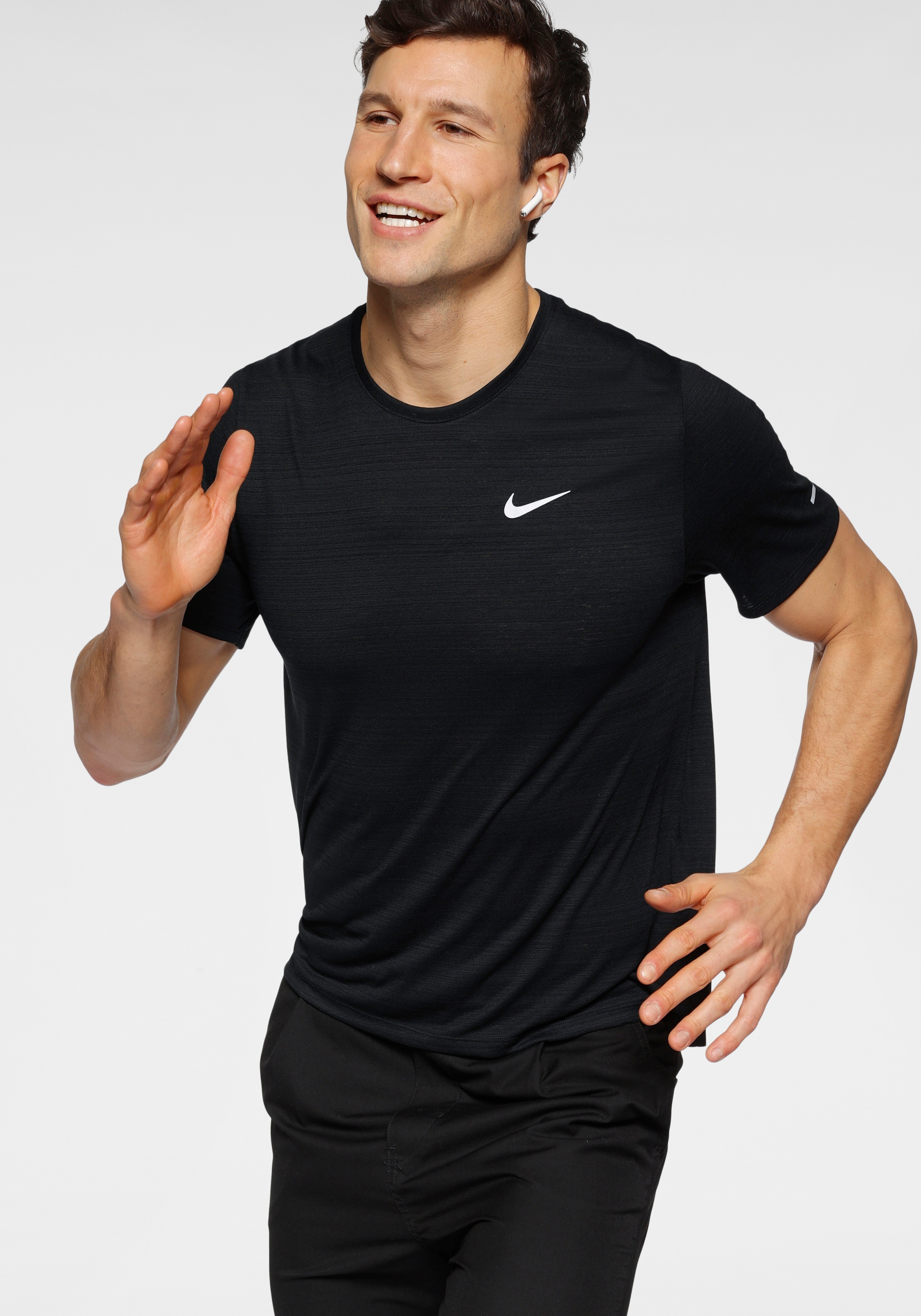 Image of Nike Laufshirt »Dri-FIT Miler Men's Running Top« bei Ackermann Versand Schweiz