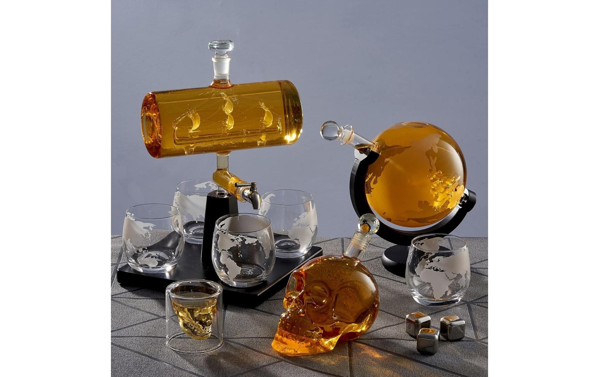   Dekanter »Oak & Steel Schädel 0.7 l«