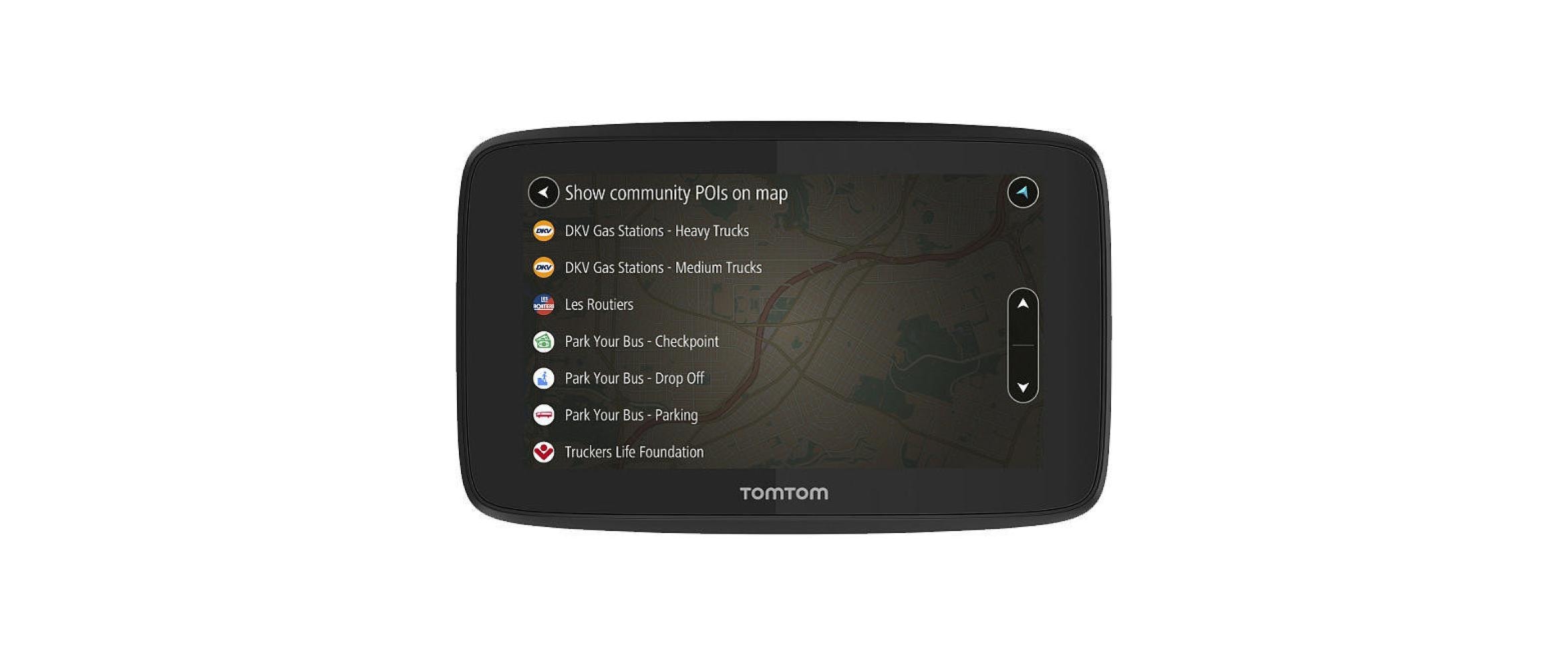 TomTom LKW-Navigationsgerät »GO Professional 520 WiFi«, (inklusive lebenslanger Kartenupdates)