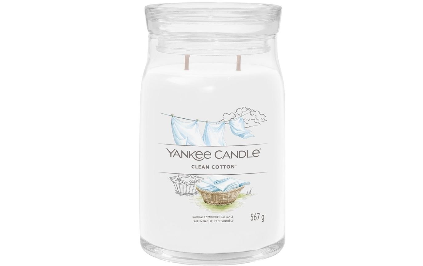 Image of Yankee Candle Duftkerze "Clean Cotton"
