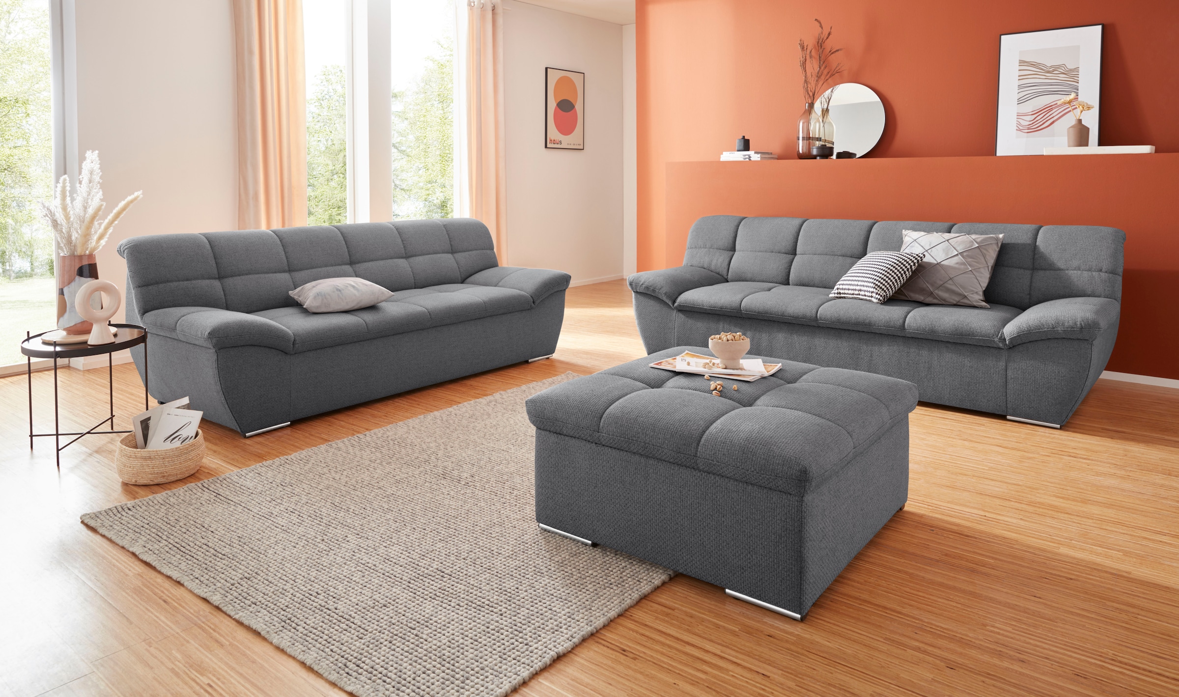 DOMO collection Sitzhocker »Lagoa«, in grosser Farbauswahl