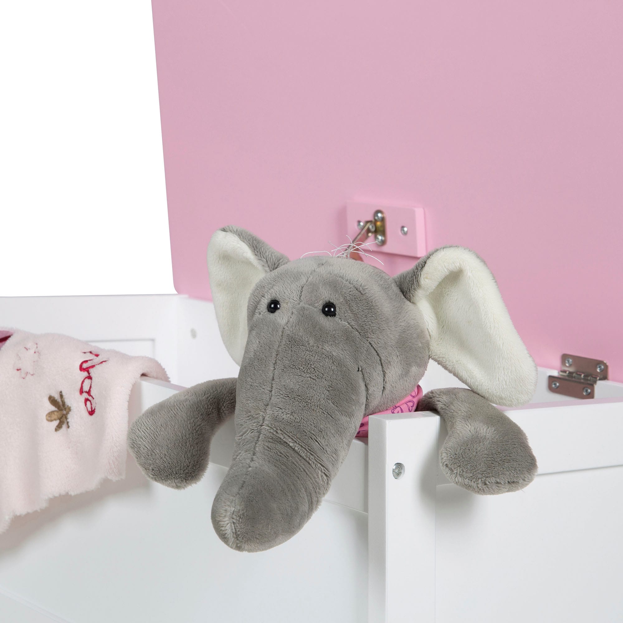 roba® Truhe »Krone, rosa/pink«, mit Deckelbremse; fürs Kinderzimmer