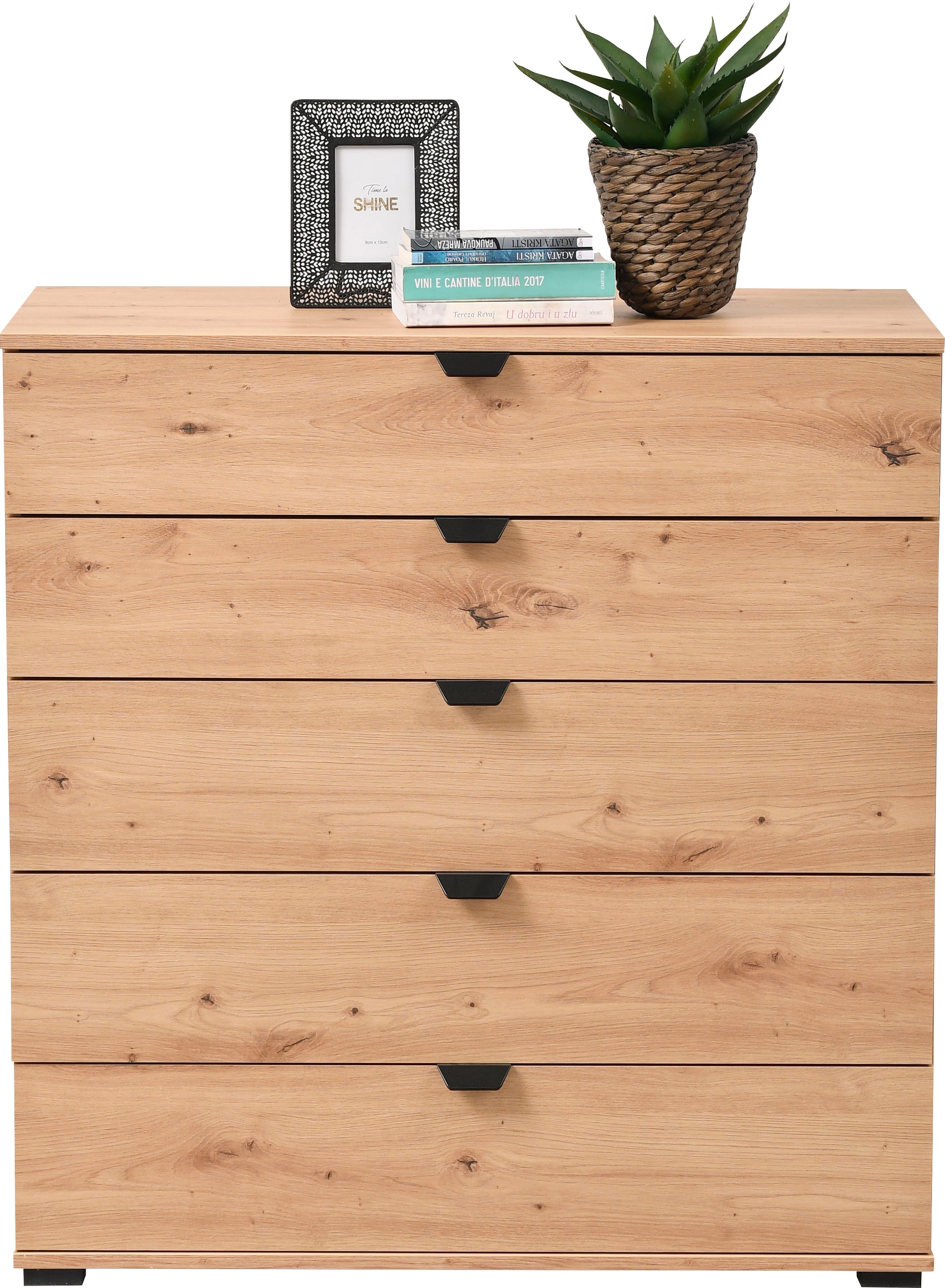 INOSIGN Sideboard »Duero«, Kommode mit 5 Schubkästen, Breite 90 cm