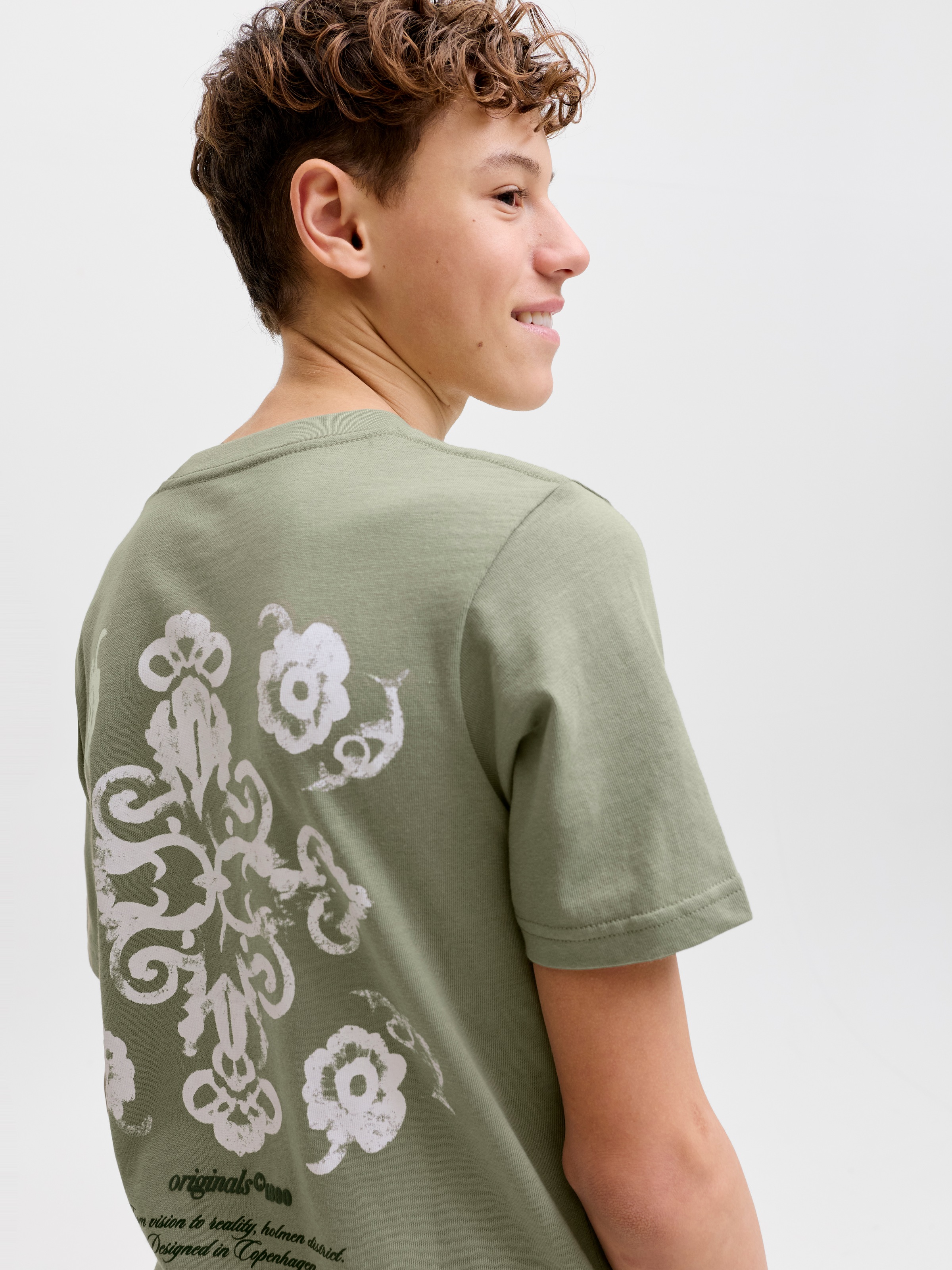 Jack & Jones Junior T-shirt »JORMONTAUK BACK GRAPHIC TEE SS EA26 JNR«