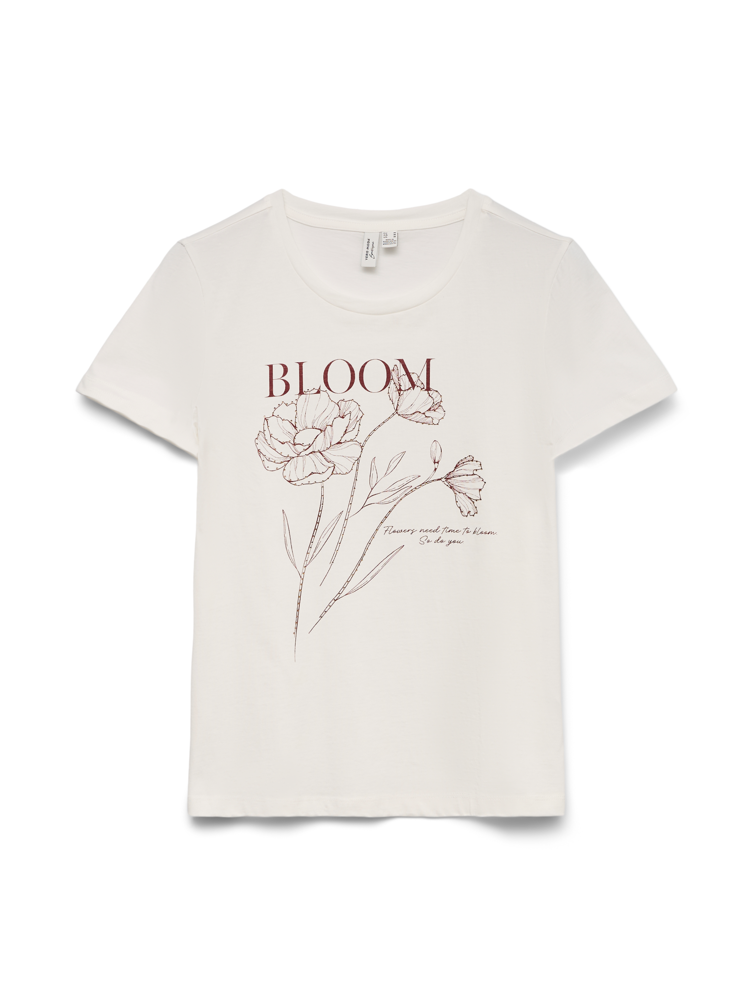 Vero Moda Kurzarmshirt »VMJILIADA S/S T-SHIRT JRS BTQ« Baumwolle