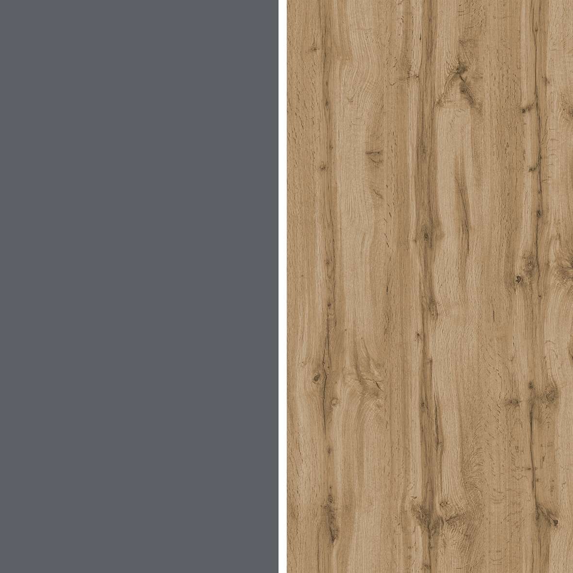 GOODproduct Buffet »BOLSENA, Kommode, Schrank,Lowboard mit 8 Fächer und offenes Ablagefach« 1 cuis tlg. stehend/hängend montierbar, Made in Italy, B/T/H: 200 × 35 × 71,2 cm