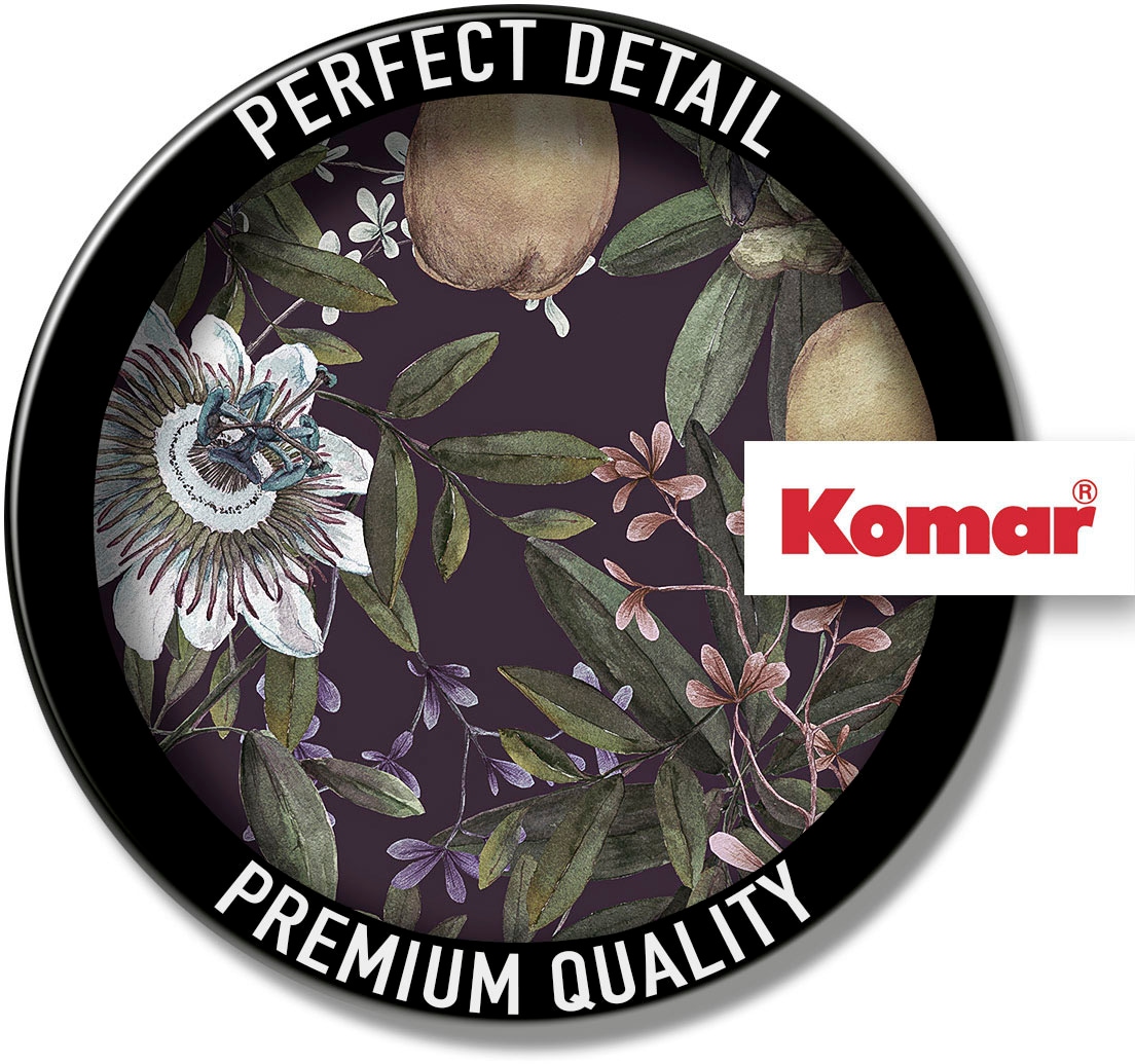 Komar Fototapete »Digitaldruck Vlies - Mezzanotte - Grösse 300 x 250 cm«, bedruckt, Wohnzimmer, Schlafzimmer
