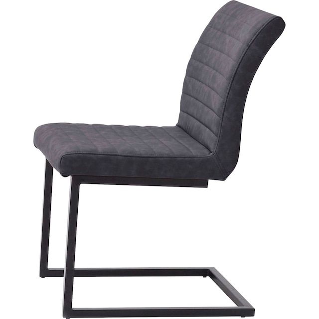 MCA furniture Esszimmerstuhl »Kian«, (Set), 2 St., Vintage Kunstleder mit  oder ohne Armlehne, Stuhl belastbar bis 120 kg jetzt kaufen