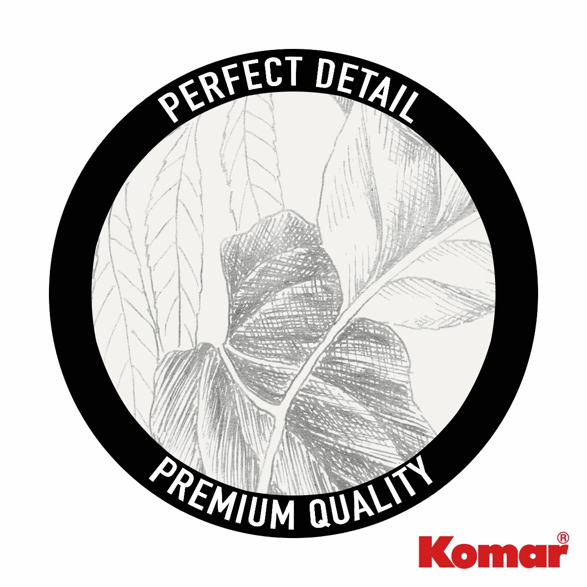 Komar Fototapete »Vlies Fototapete - Jeu de Feuilles - Grösse 200 x 250 cm« Motiv | bedruckt glatt