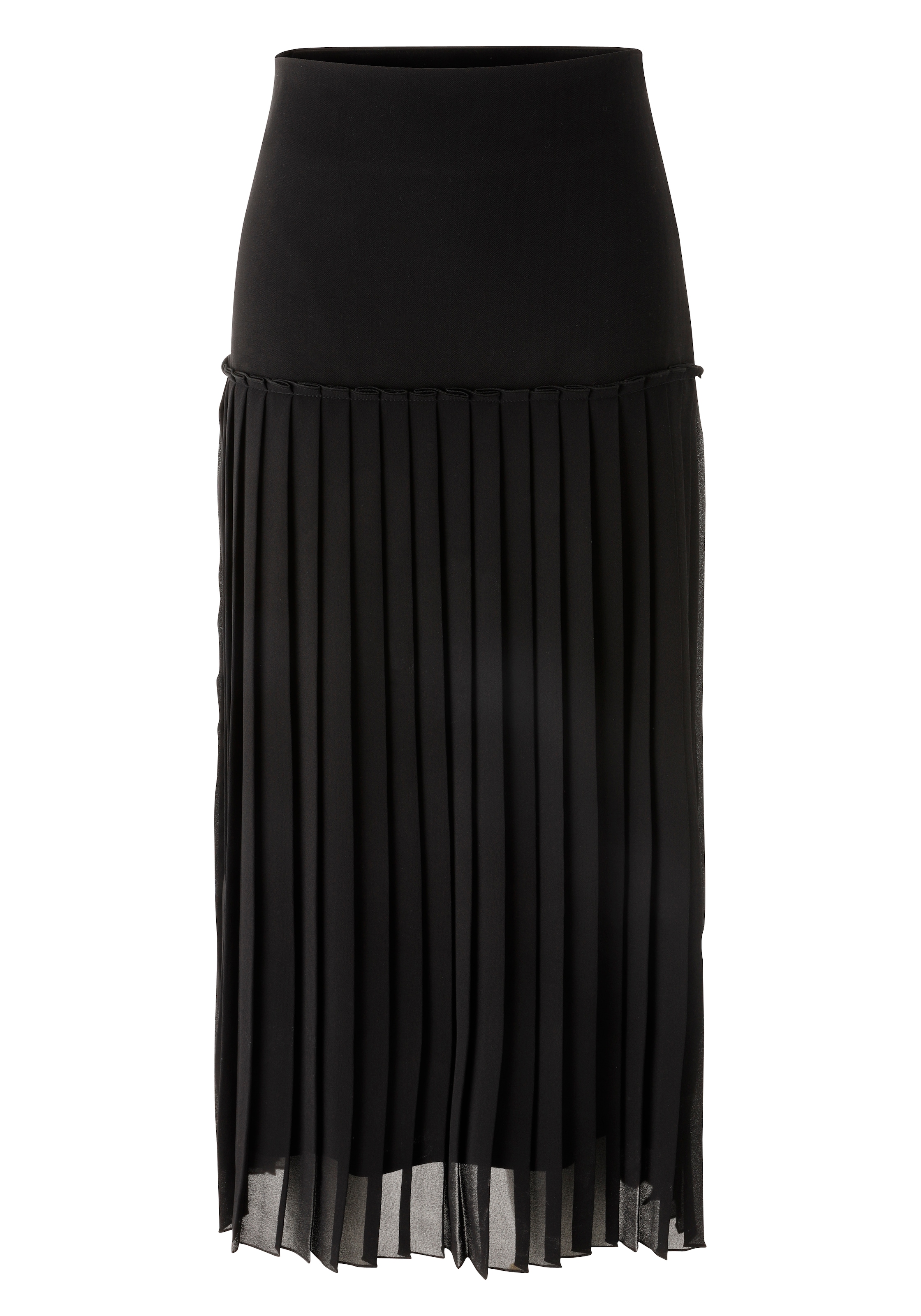 Aniston SELECTED Plisseerock, aus edlem Chiffon - NEUE KOLLEKTION