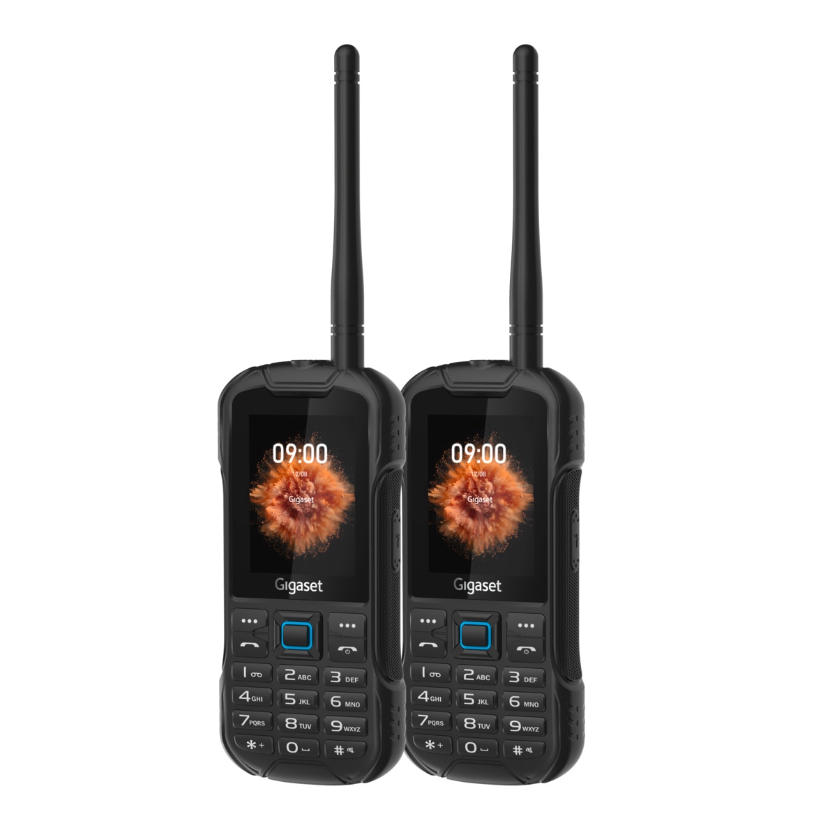 Gigaset Handy »GLX 8 ACTIVE Duo Walkie-Talkie Feature Phone« Schwarz
