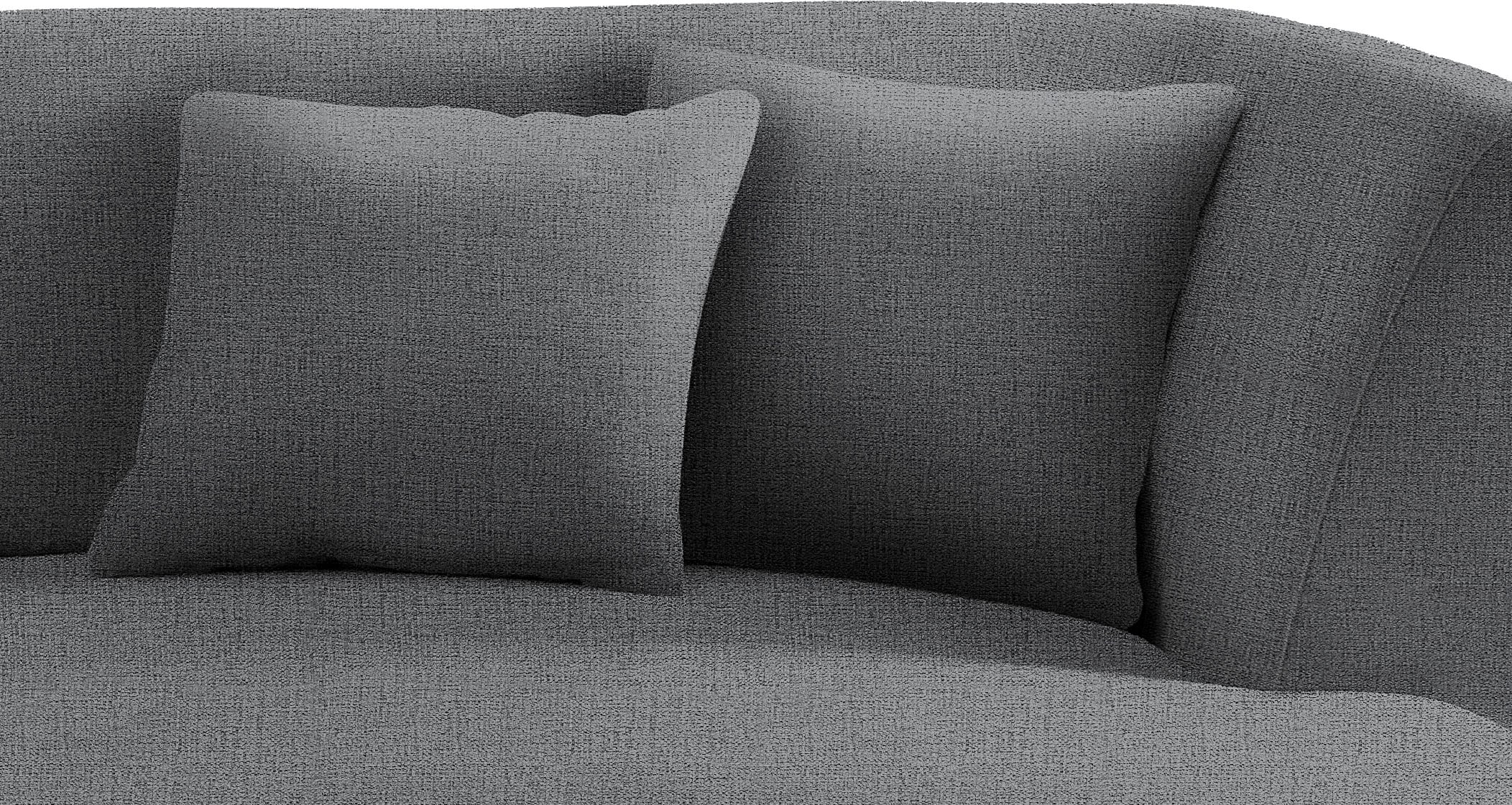INOSIGN Ecksofa »Colori L-Form«, Holzfussfarbe wählbar, inkl. 4x Zierkissen