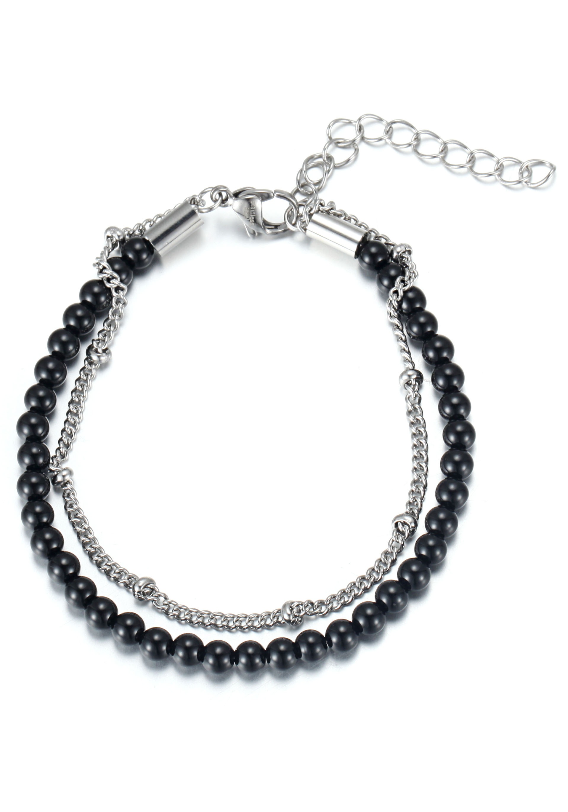 Image of Firetti Fusskette »mehrreihig, Kugeln, glanzvoll und massiv«, mit Achat bei Ackermann Versand Schweiz