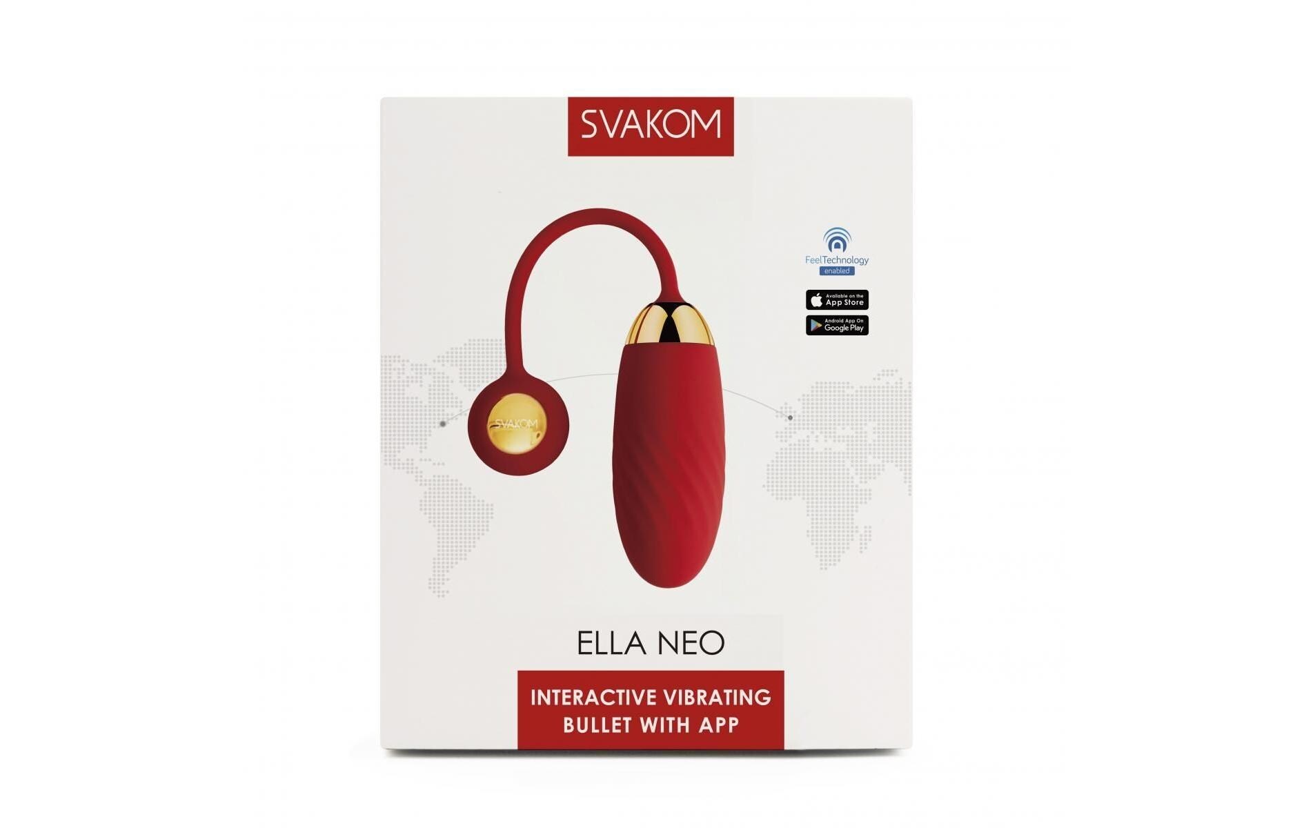 Svakom Vibrator »Ei Ella Neo Rot«, (1 tlg.)