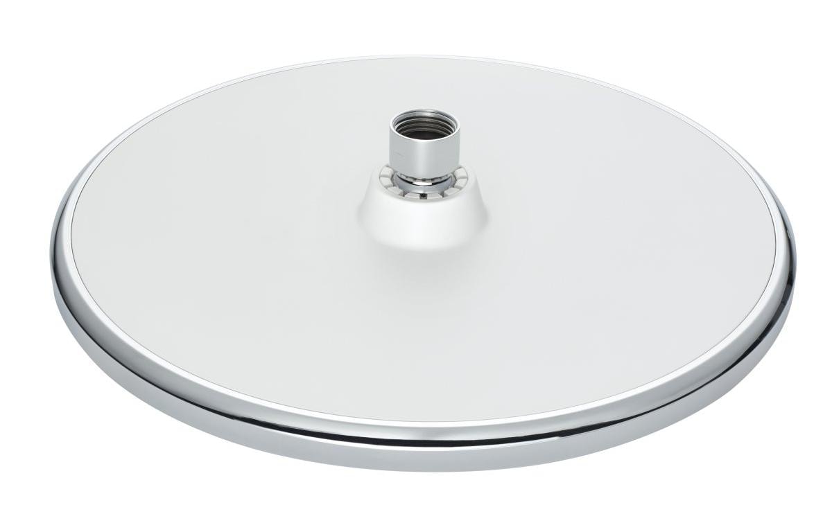 diaqua® Kopfbrause »EXCLUSIVE, Kopfbrause Molinera« Verchromt, 1/2", 1 Strahlart, Ø 230 mm
