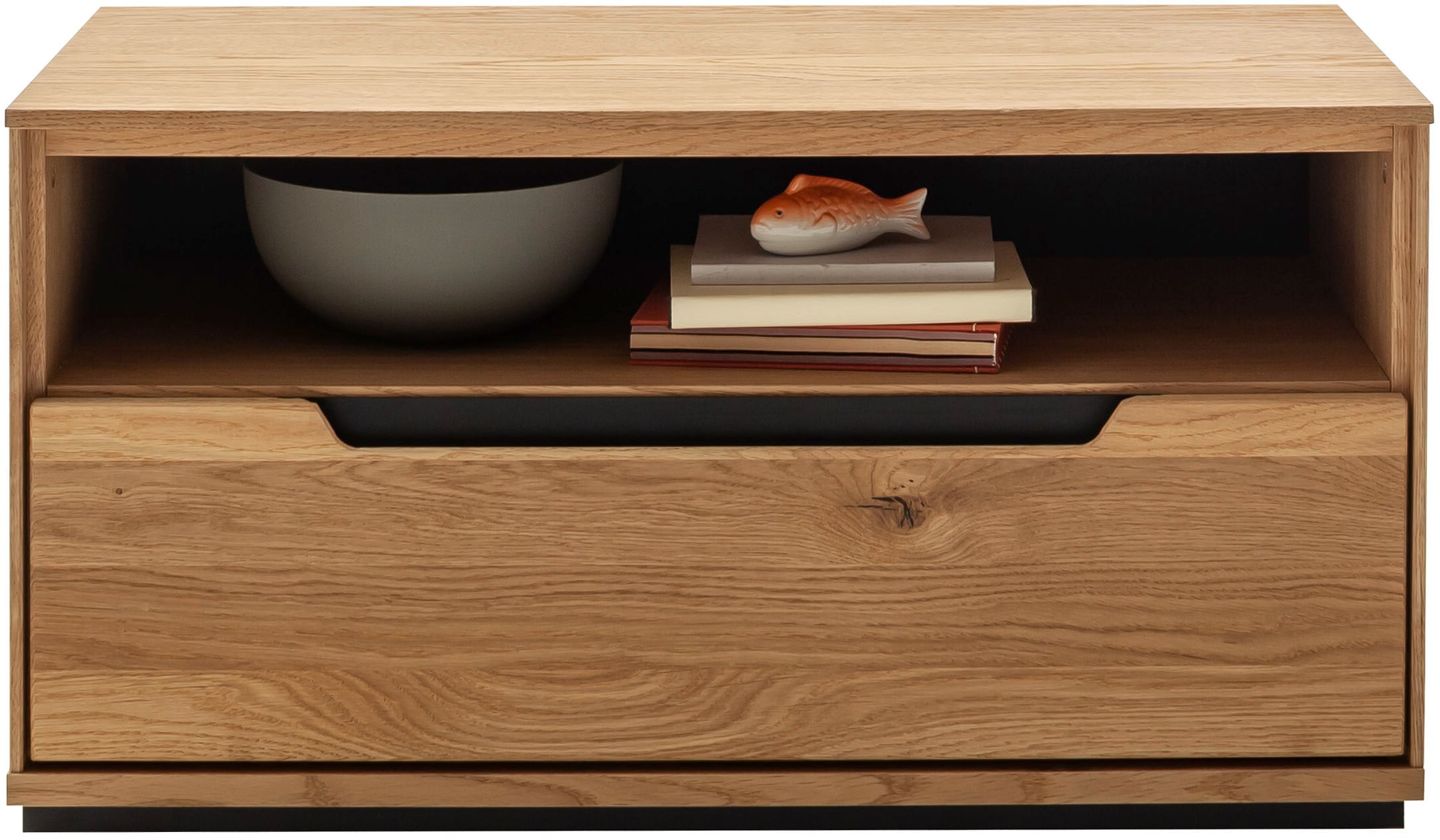 MCA living Sitzbank »Araya Garderobenbank,Flurbank,Aufbewahrungsbank,Bank,Breite 79 cm« Set, 1 Stück, 1 Stk. tlg. FSC-Mix, Schubkasten gedämpft, Made in Europe