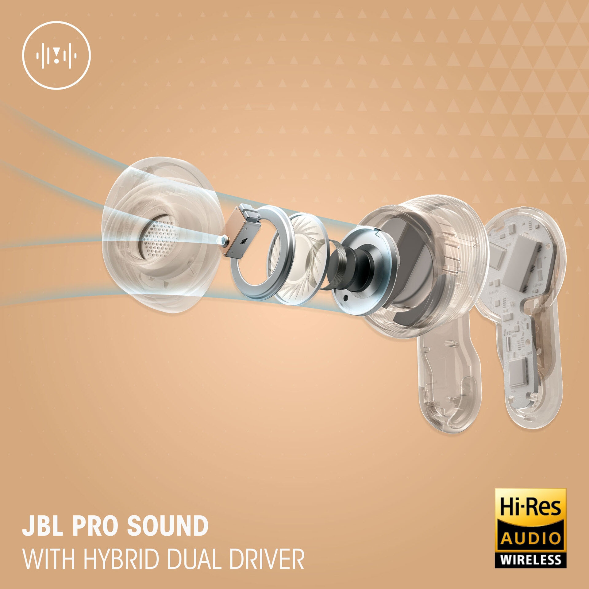 JBL Écouteurs intra-auriculaires sans fil »TOUR PRO 3 TWS« Active Noise Cancelling (ANC) | fonction mains libres | mise en sourdine