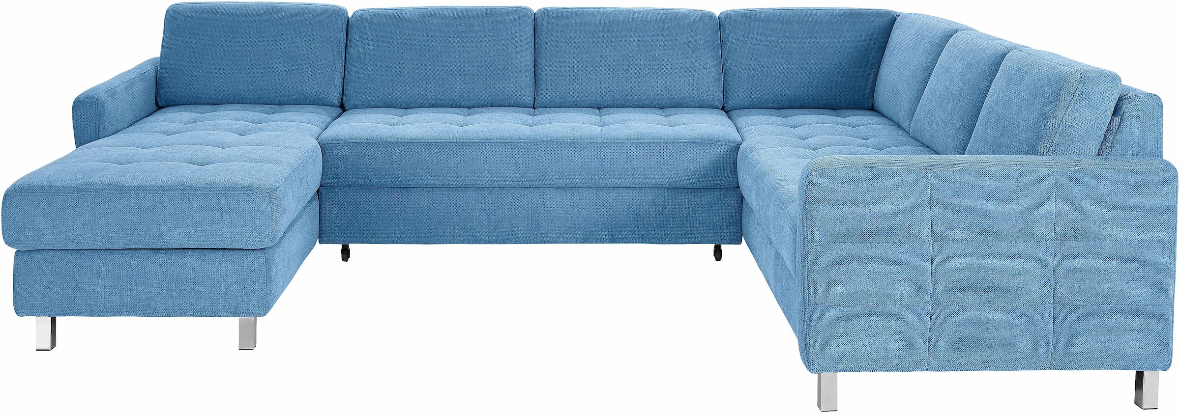 sit&more Wohnlandschaft Pablo U-Form, wahlweise mit Bettfunktion und Bettkasten