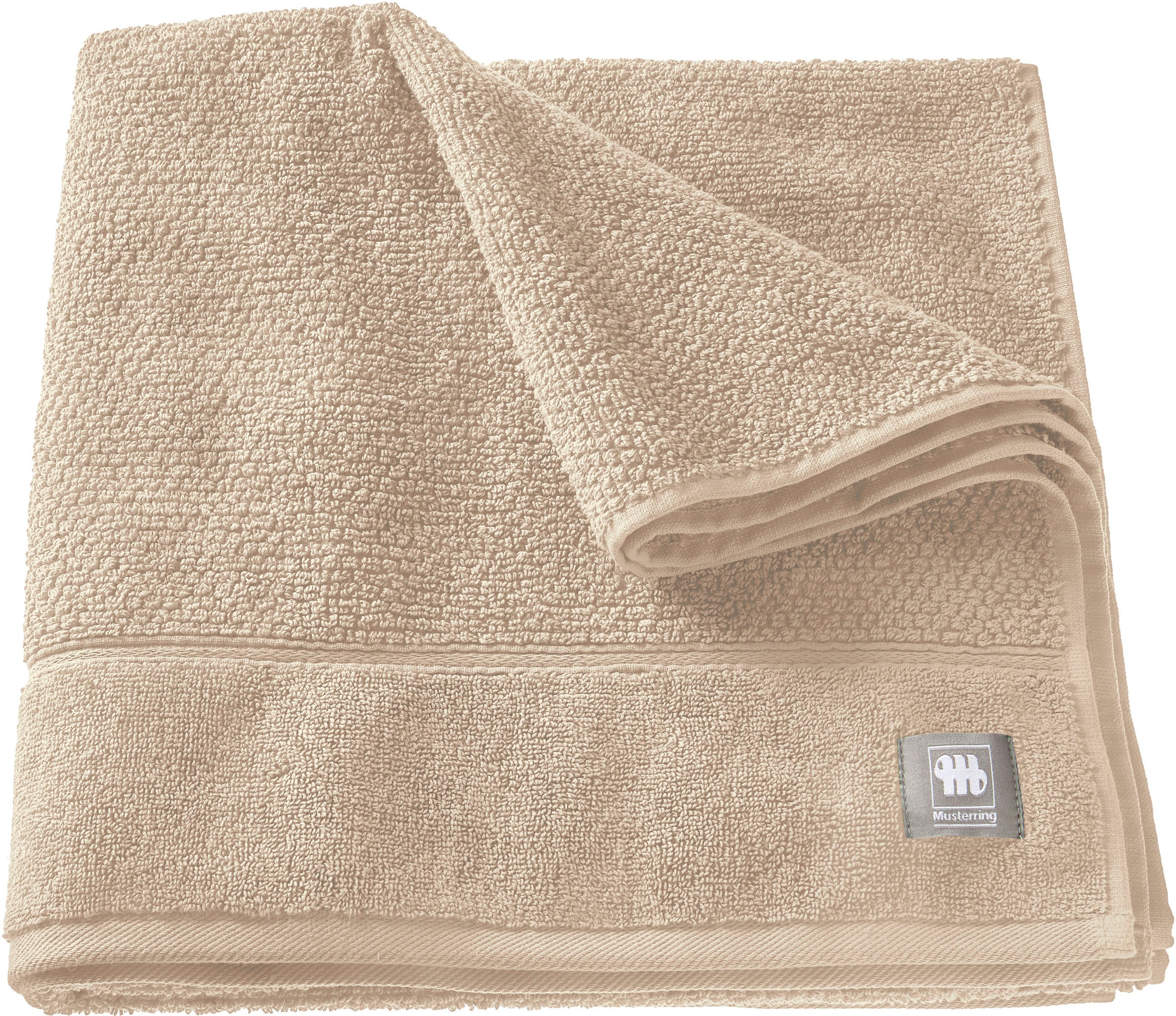 Image of Musterring Badetuch "Solid" hautschmeichelnde Airtouch Qualität