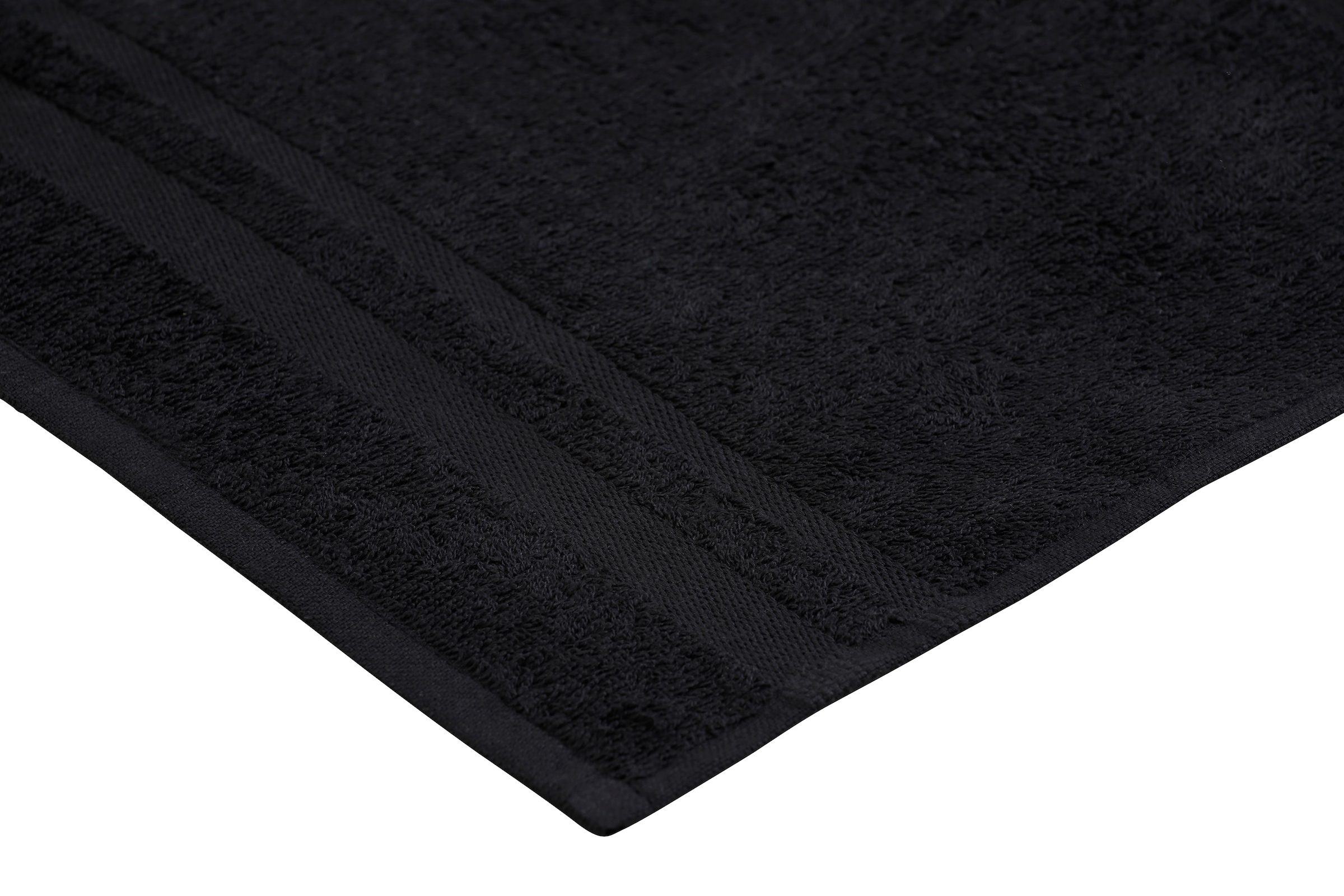 my home Gant de toilette »Vanessa, als Set und Serie erhältlich, 10 Seiftücher, 30x30cm« Handtücher mit Bordüre, 100% Baumwolle, einfarbig, weich