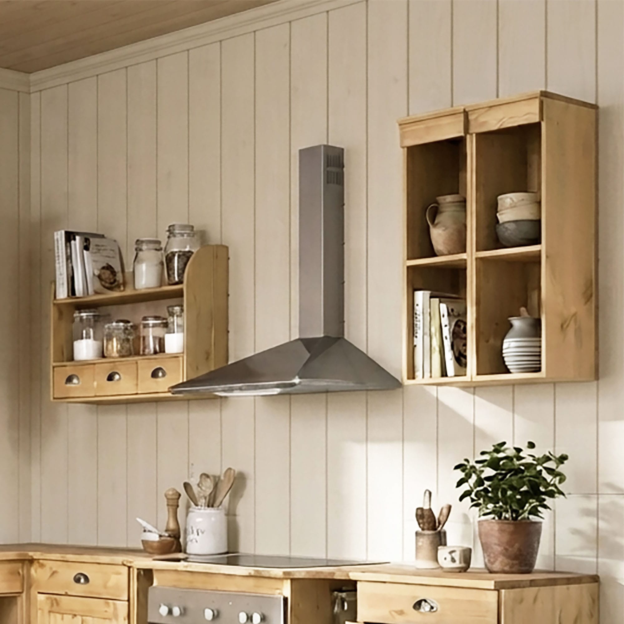 Home affaire Étagère suspendue »Oslo« largeur 25 cm, en pin massif
