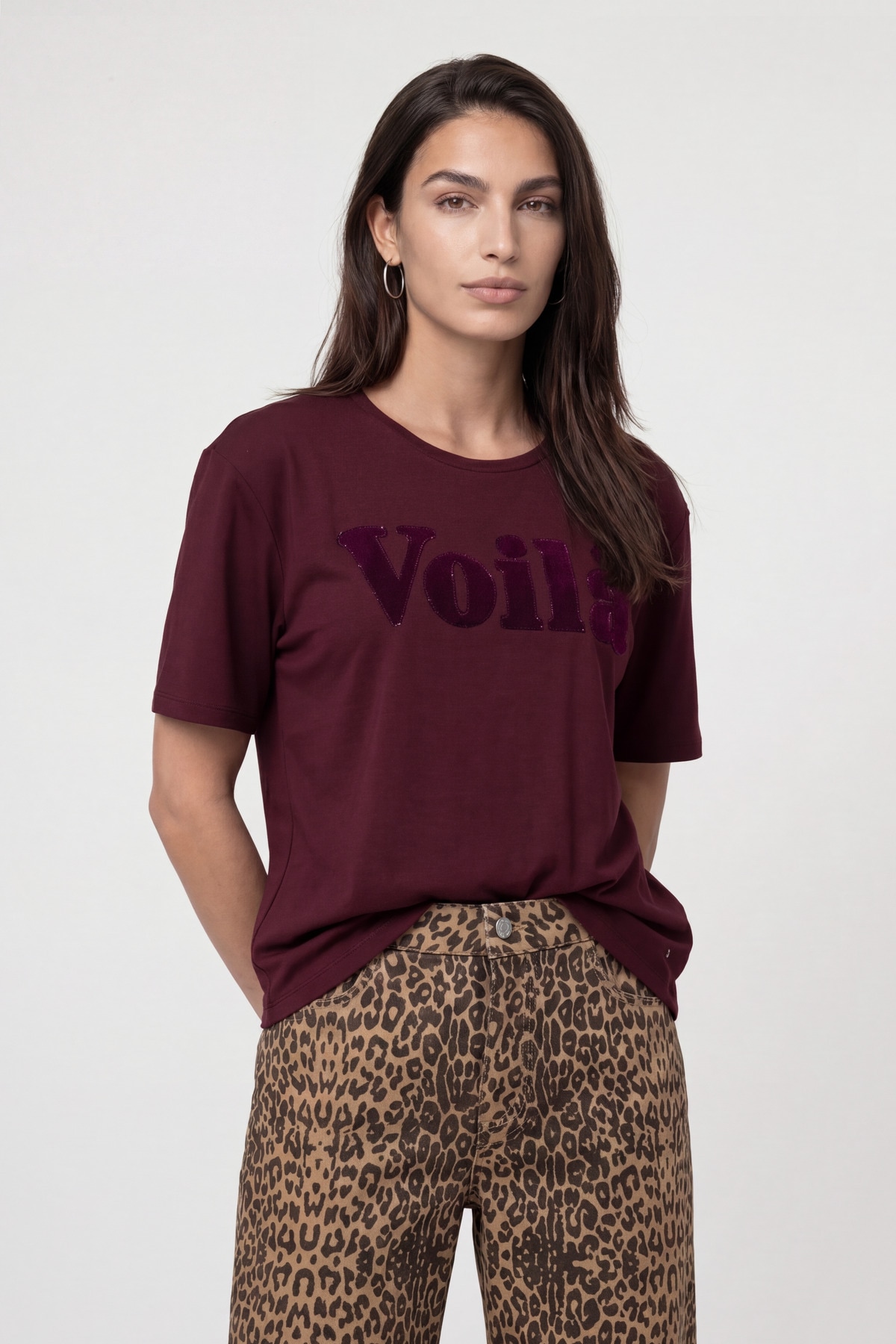 Image of Monari T-Shirt "Shirt Voilá" Regular fit mit Rundhalsausschnitt