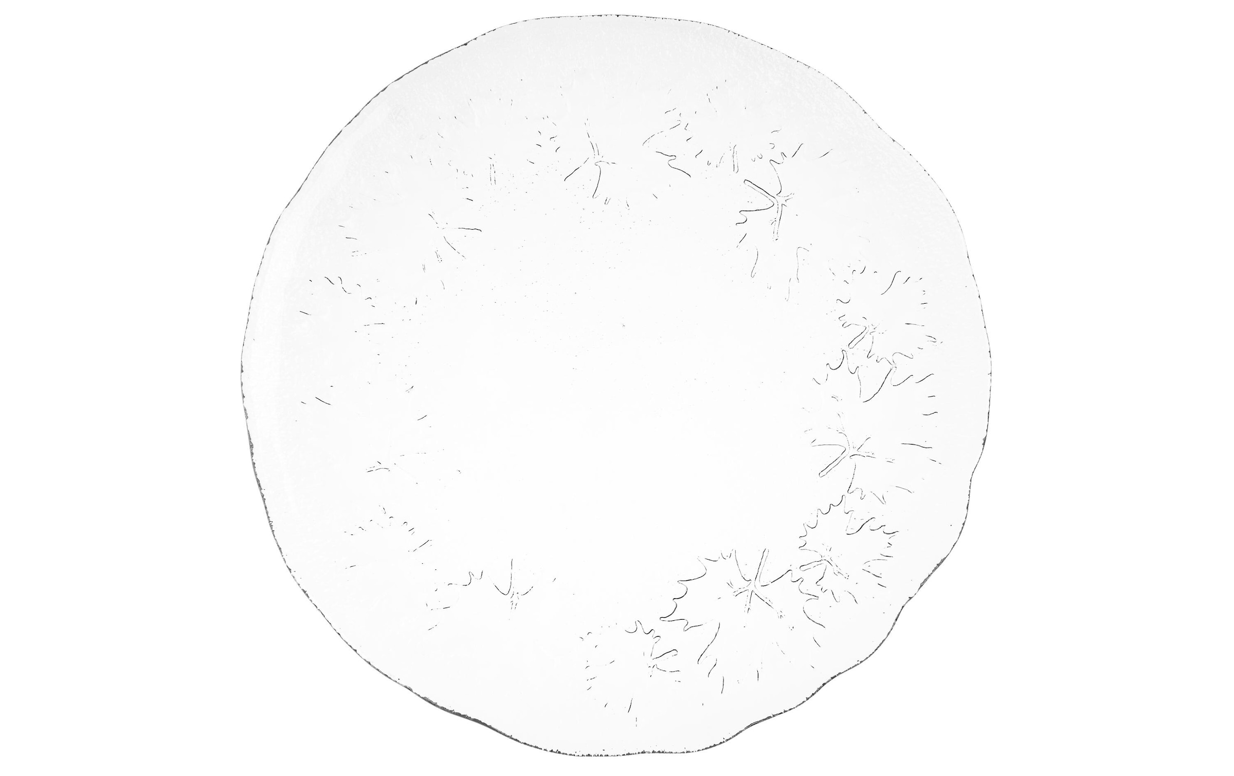 Glasi Hergiswil Plateau de service »Ahornblätter«