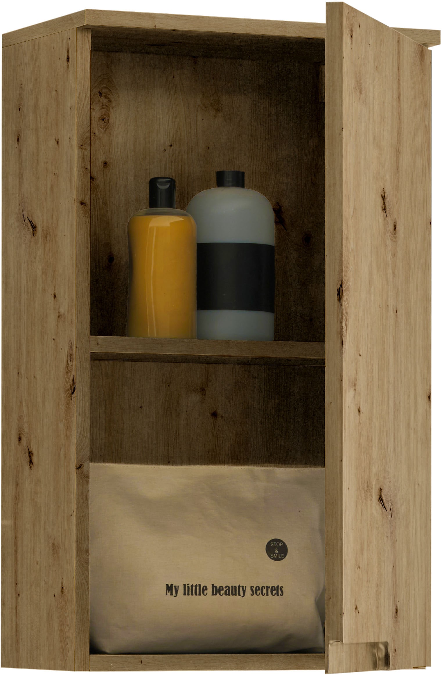BASIC by Balculina Armoire suspendue »Spice, Badezimmerschrank BxTxH 40x67x23 cm« 1 cuis tlg. largeur 40 cm, poignées encastrées