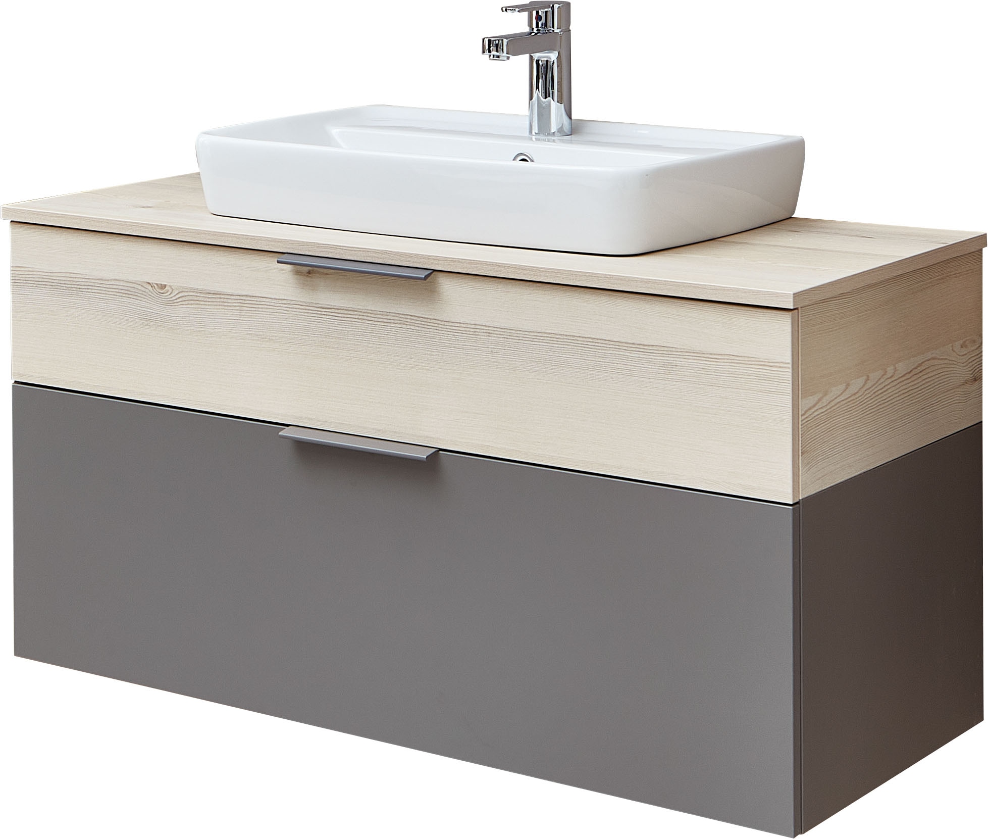 Image of Saphir Badmöbel-Set "2-teilig mit Soft-Close Auszügen" 2 Stk. tlg.