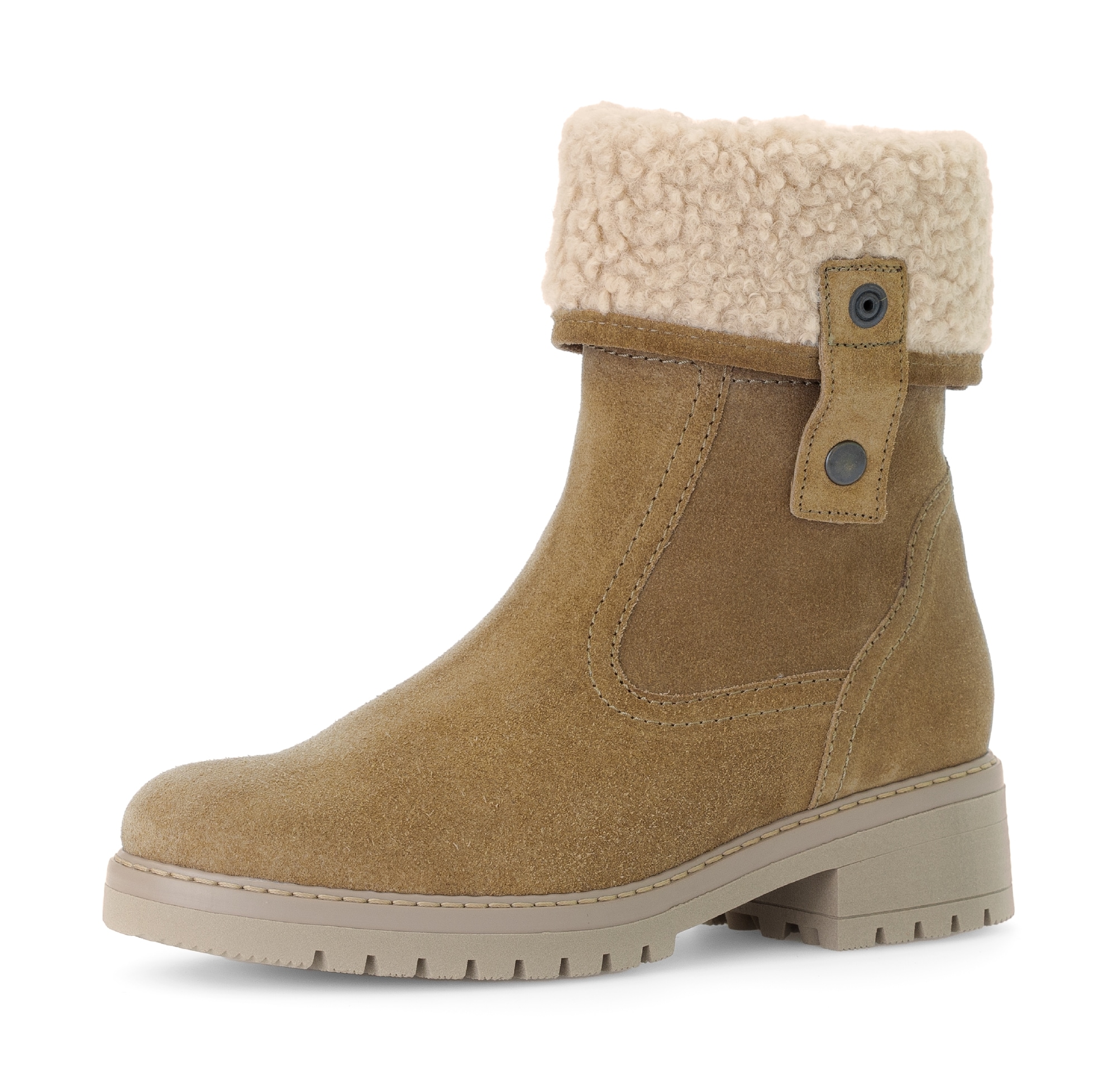 Image of Gabor Winterboots "GENUA", Blockabsatz, Winterstiefelette, mit Reissverschluss, G-Weite