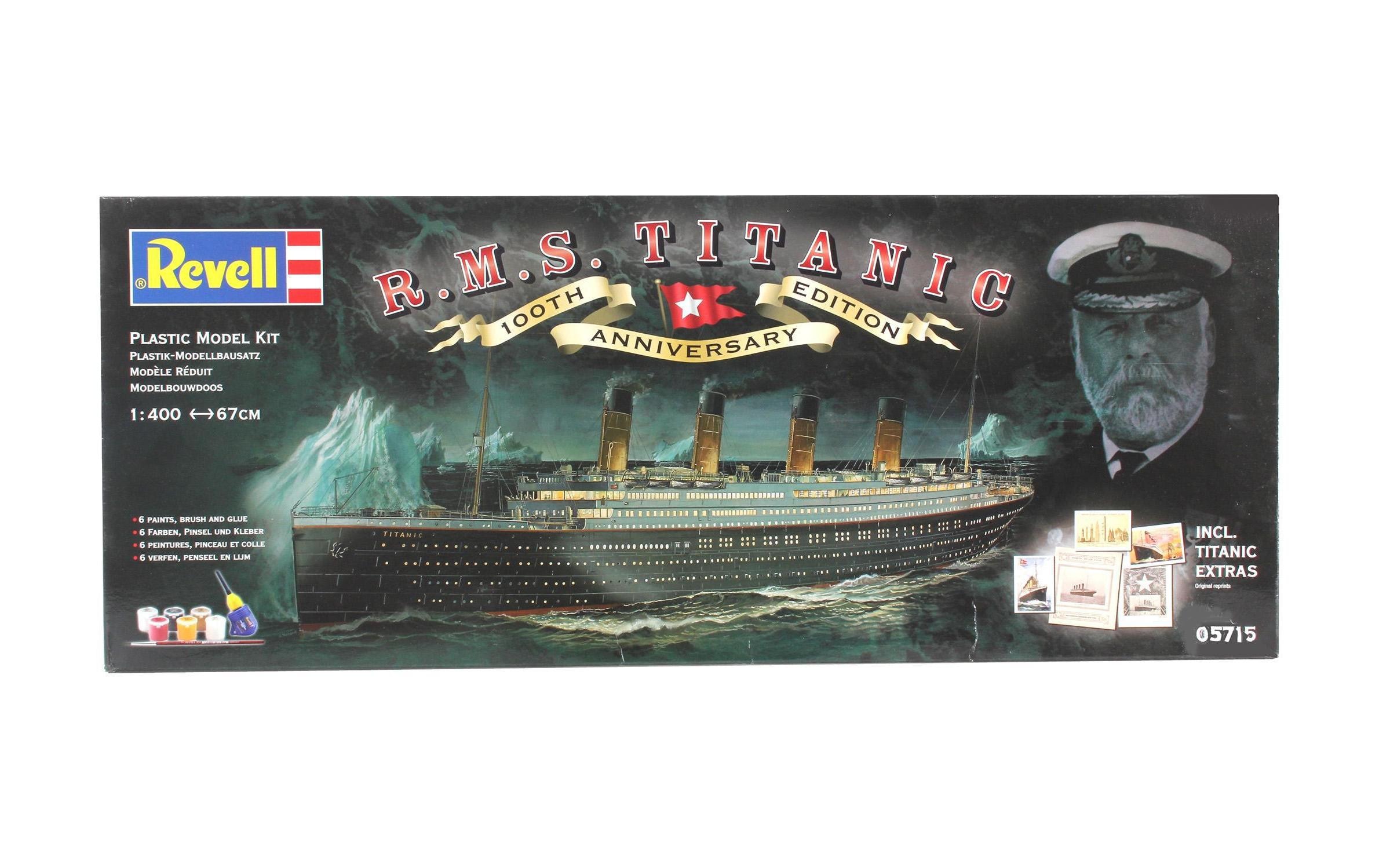 Revell® Kit de modèles réduits »100 Years TITANIC 1:400« Set, 262 cuis tlg. 1:400
