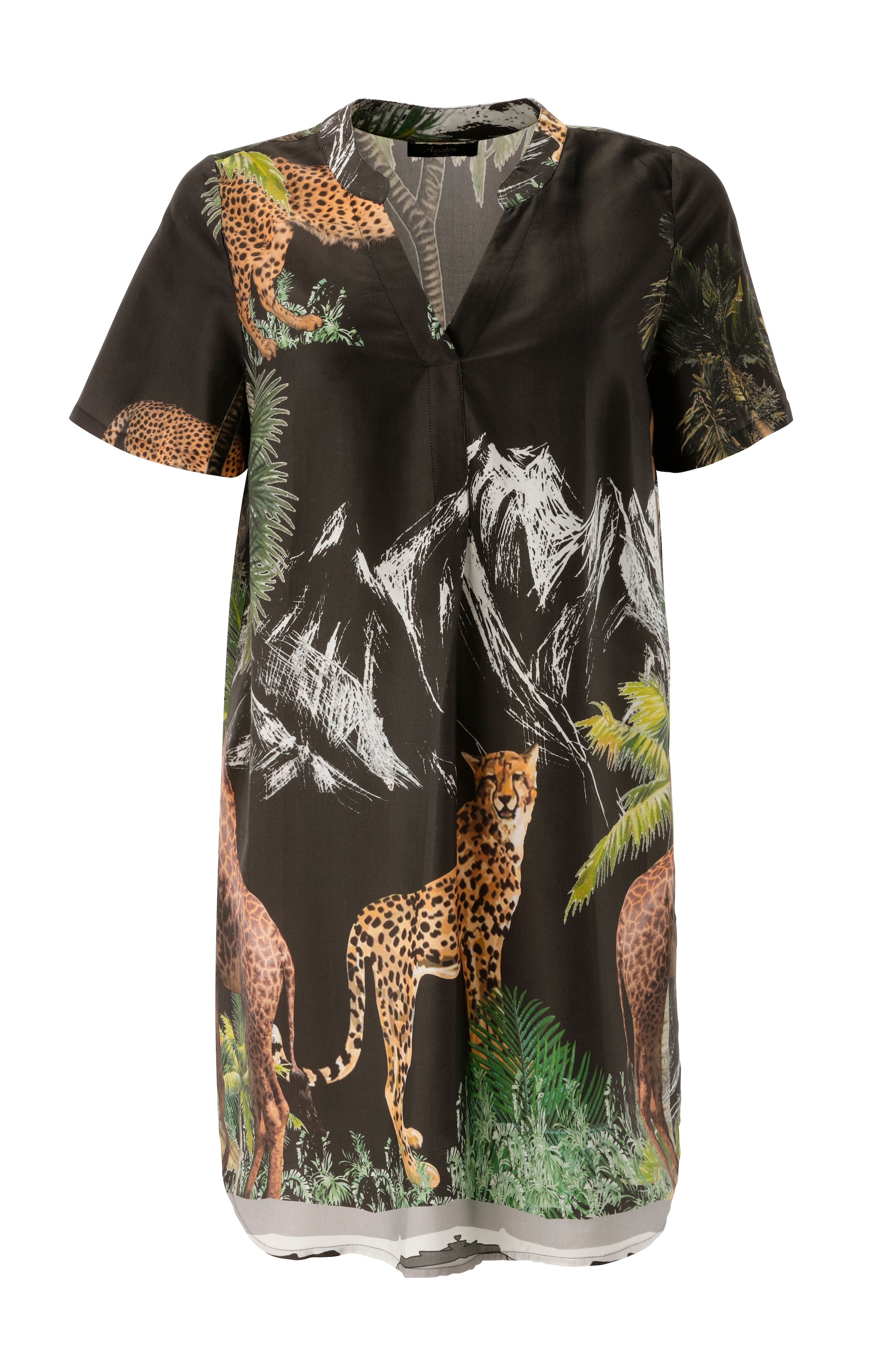 Aniston PLUS Robe chemisier mit grossflächigem Print - NEUE KOLLEKTION