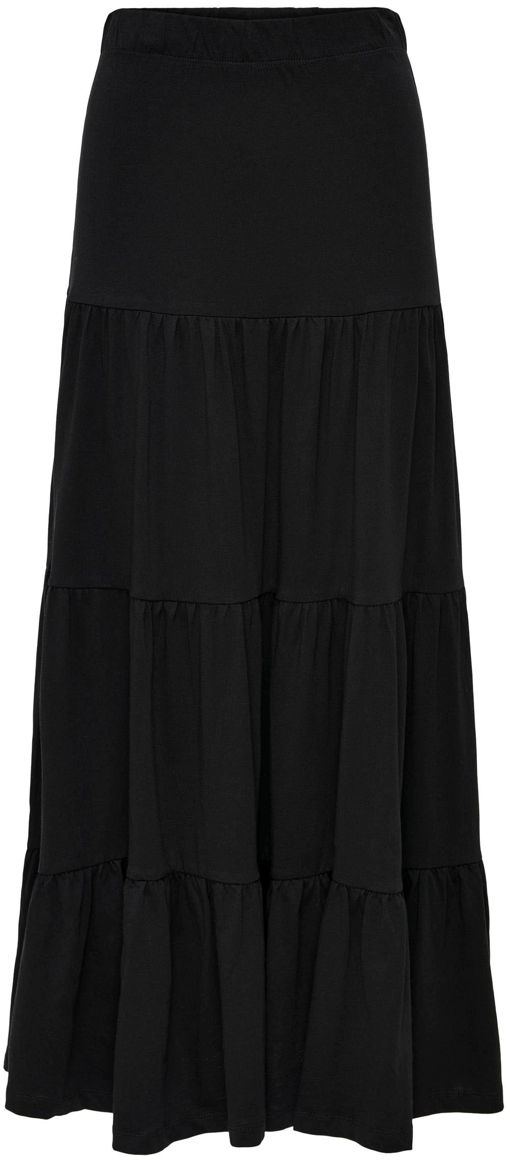 ONLY Maxirock »ONLMAY MAXI SKIRT« mit Volant