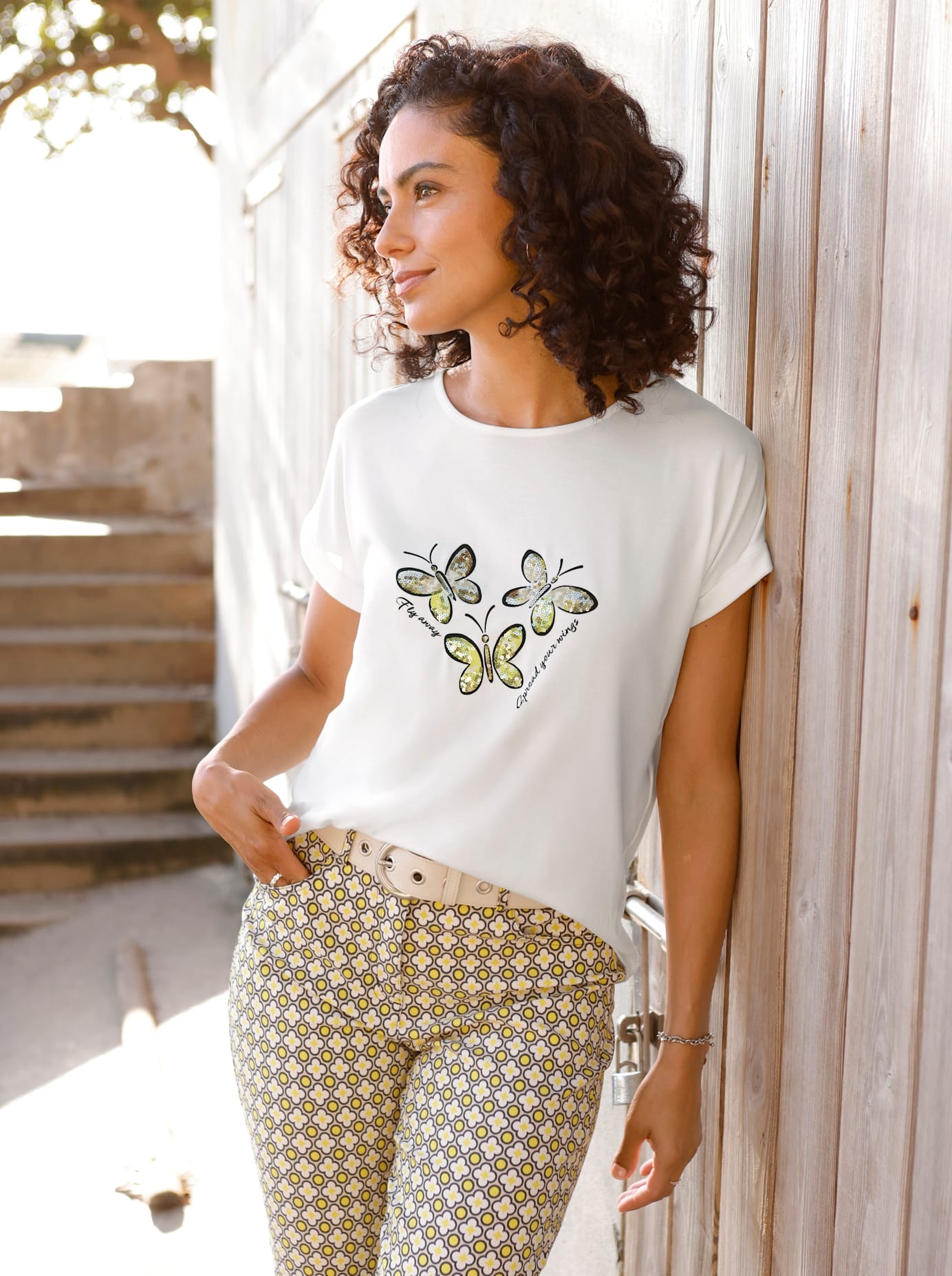 Inspirationen Kurzarmshirt "Shirt" 1 tlg.