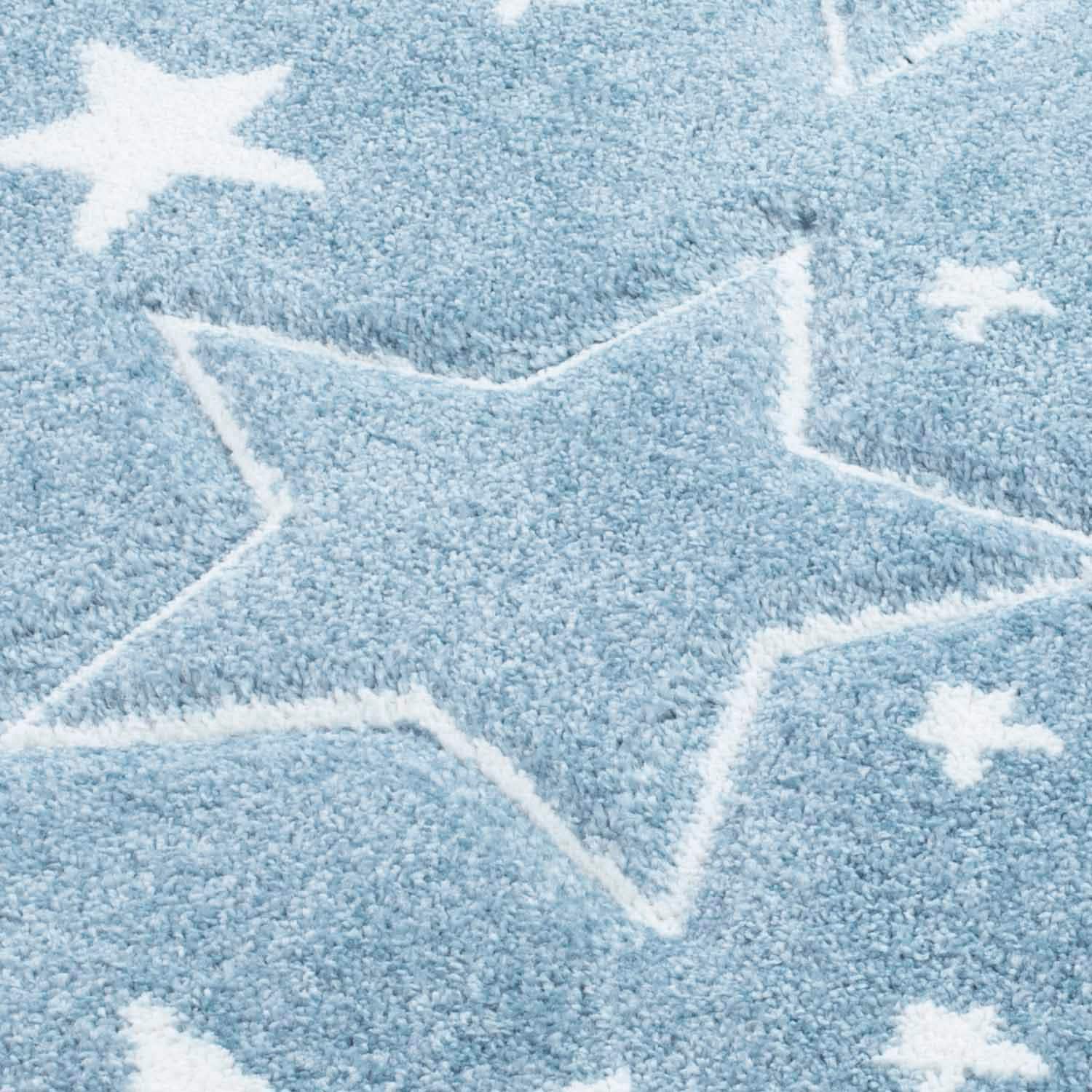 Carpet City Kinderteppich »Bueno Kids 1325«, rechteckig, Sternen-Teppich, 3D-Effekt, Weicher Flor, Pflegeleicht, Kinderzimmer