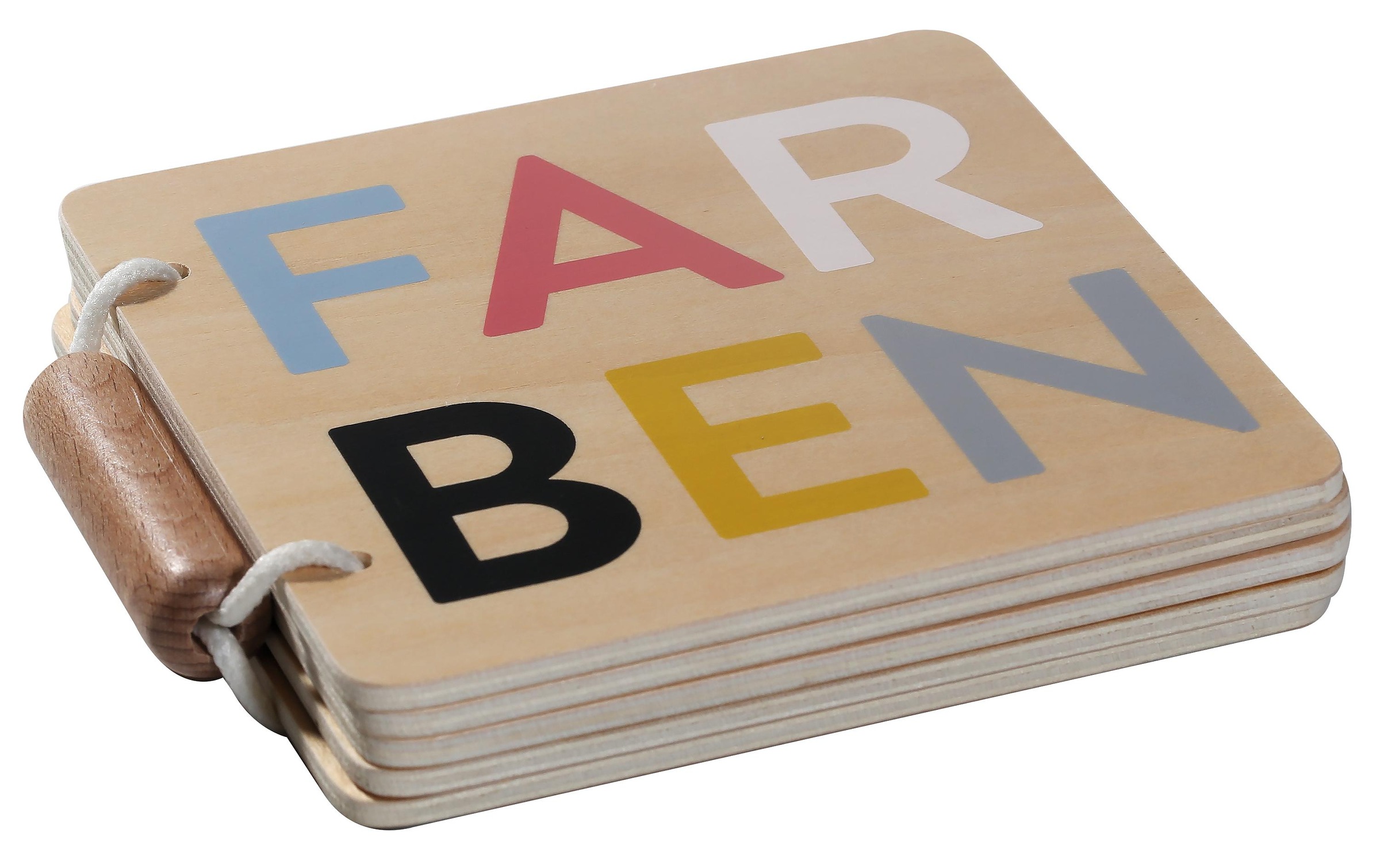 KINDSGUT Lernspielzeug »Holzbuch Farben«