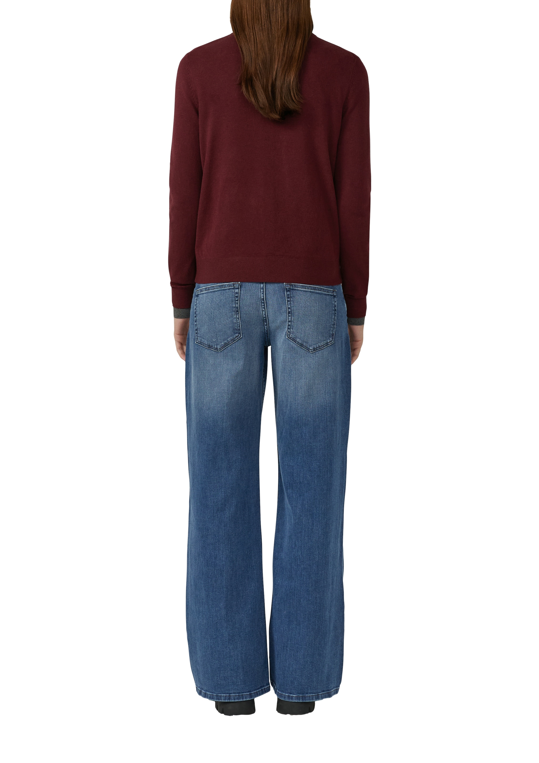 s.Oliver Veste en tricot mit Knopfleiste