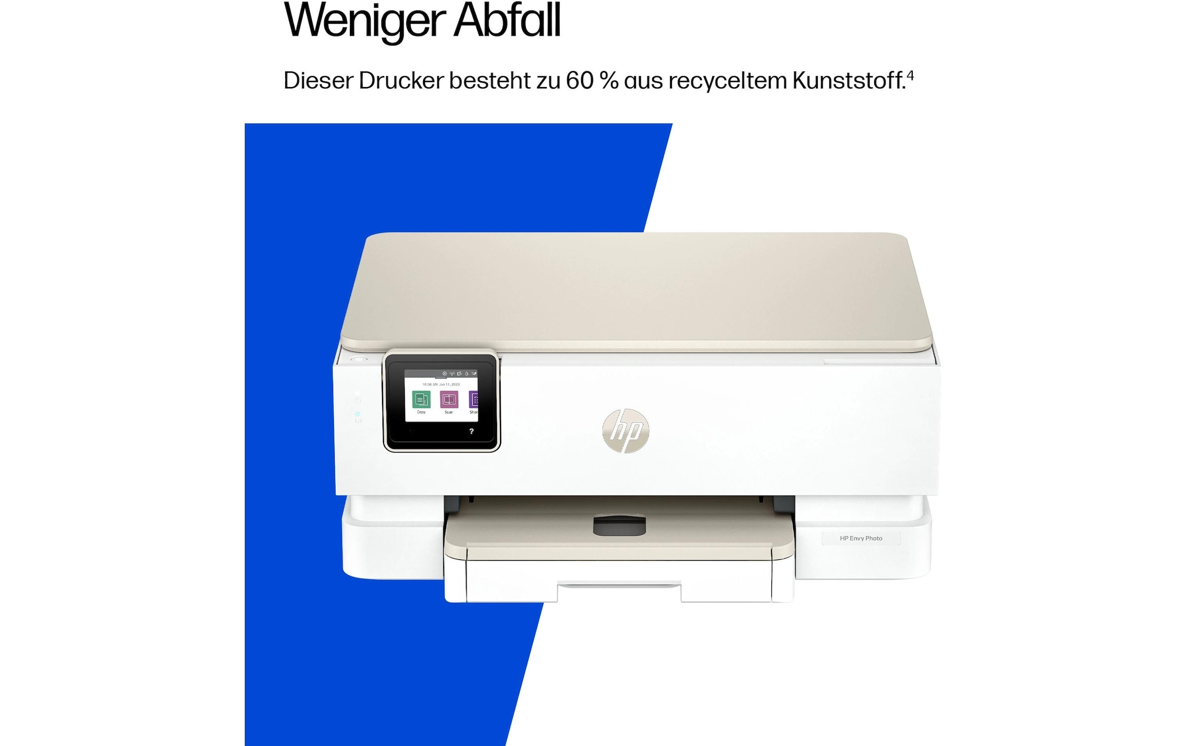 HP Multifunktionsdrucker »Envy Photo 7230 (B63JVB)« 6 Probemonate HP Instant Ink erhalten bis 31.07.2026