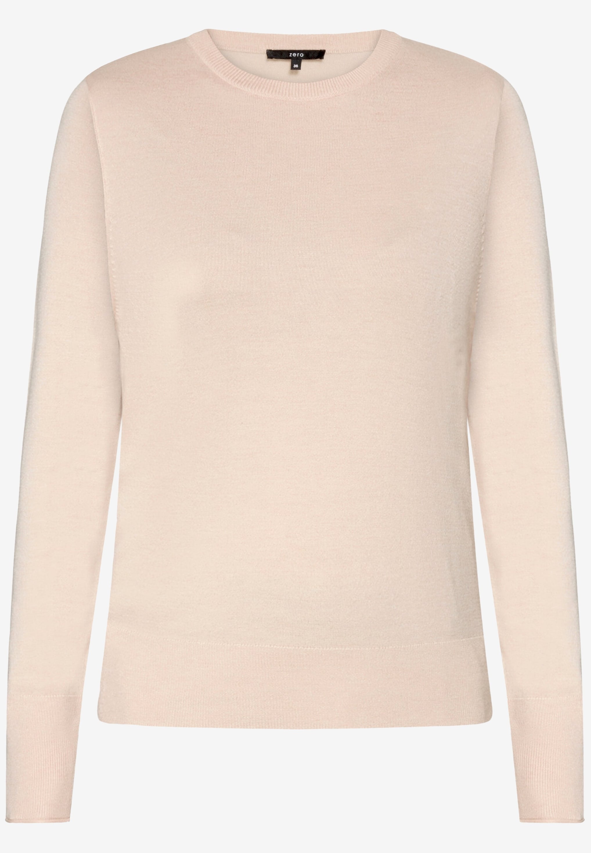 Zero Pull en tricot avec encolure ronde / viscose