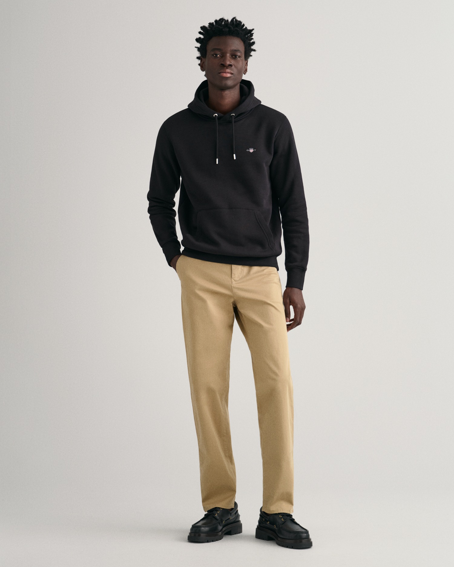 Gant Chinohose »REGULAR TWILL CHINOS«, mit gefütterten Seitentaschen