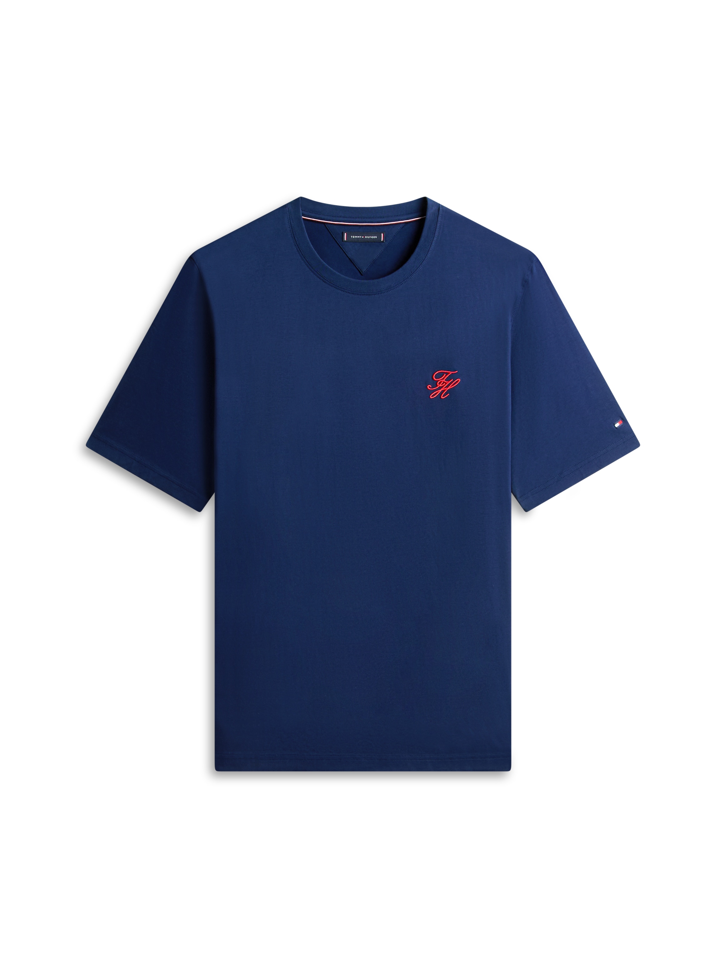 Tommy Hilfiger Big & Tall T-Shirt »BT-SCRIPT MONOGRAM SWIMSHOP« Grosse Grössen, Jersey, Logo-Stickerei