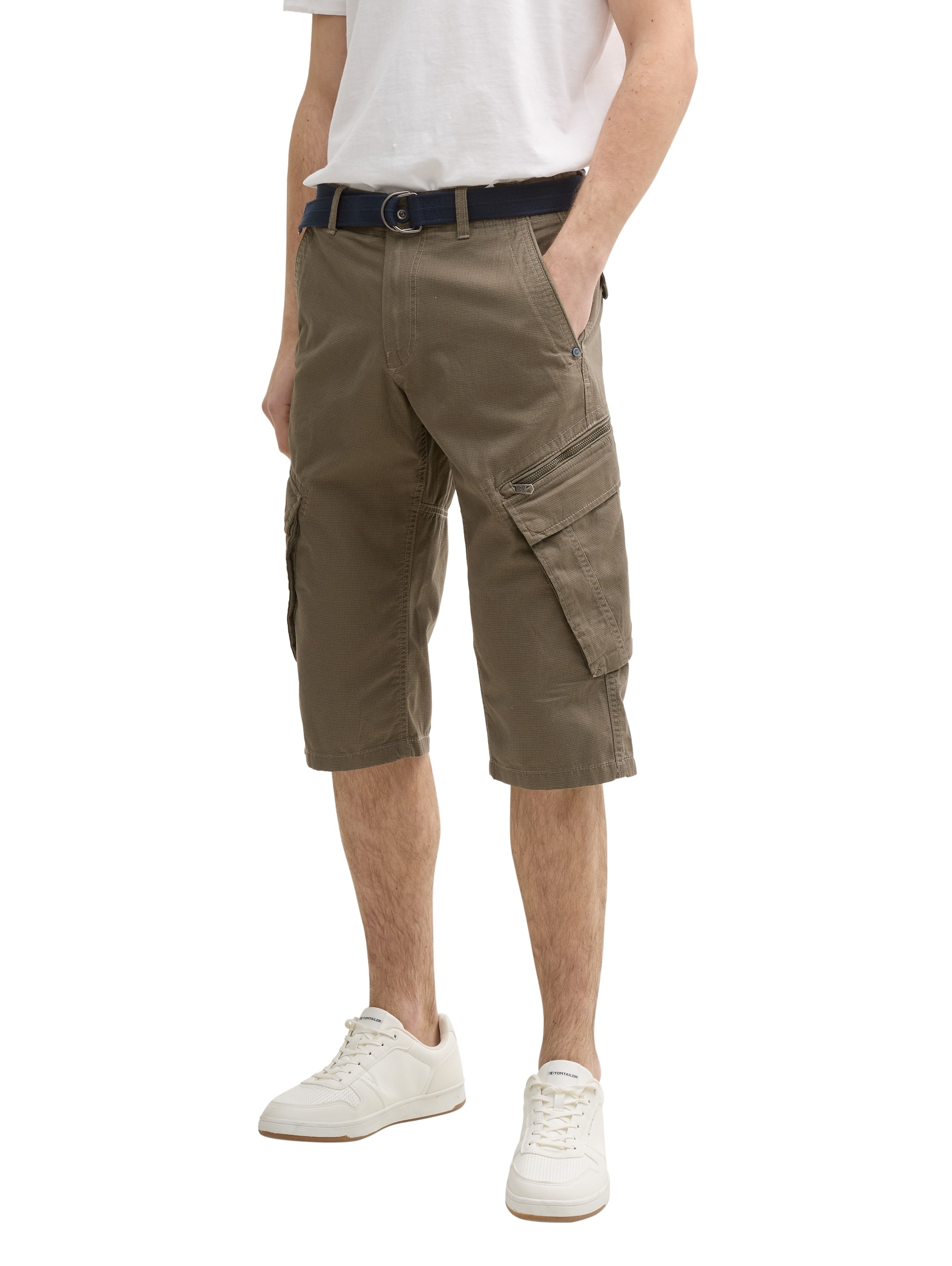 Image of TOM TAILOR Cargoshorts Sommerhose mit Gürtel