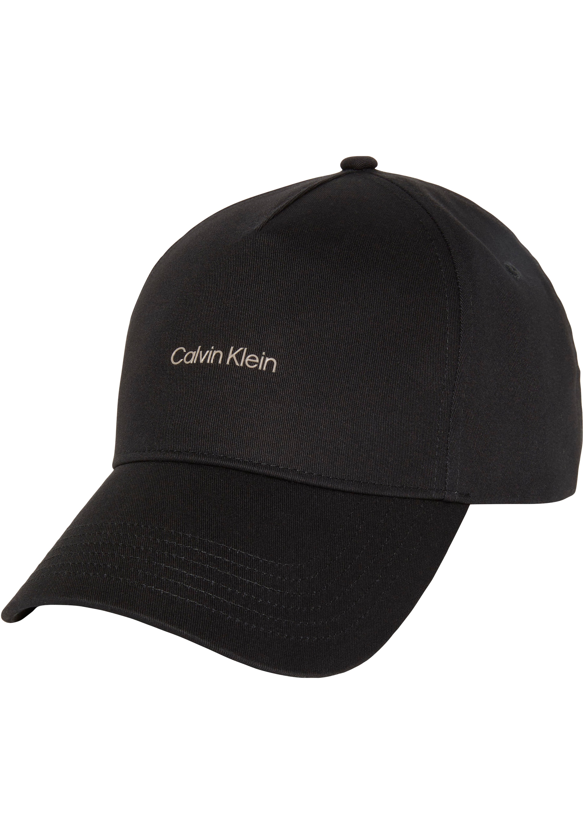 Image of Calvin Klein Baseball Cap "COTTON TWILL W/ HW CAP" Grössenverstellbar mit festem Schirm