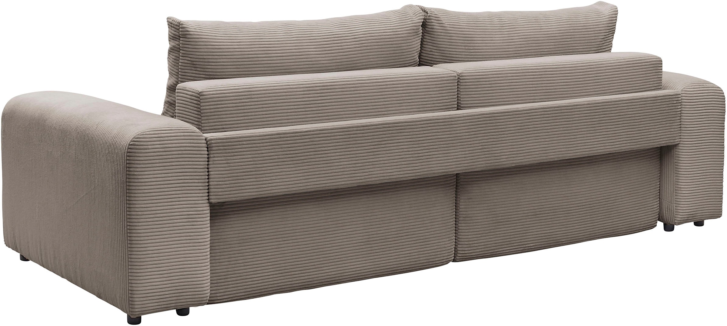 GOODproduct Schlafsofa »PHEELIX Cord, mit 3 Funktionen« Elemente einzeln oder gleichzeitig ausziehbar, bequemer Sitzkomfort
