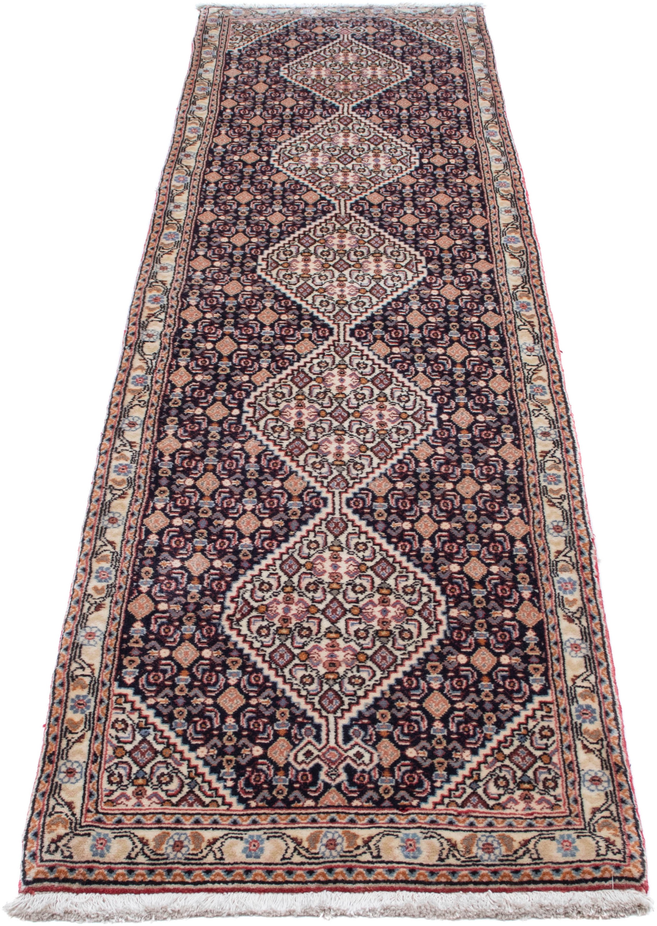 Image of morgenland Orientteppich »Perser - Classic - 253 x 55 cm - mehrfarbig«, rechteckig, 15 mm Höhe, Wohnzimmer, Handgeknüpft, Einzelstück mit Zertifikat bei Ackermann Versand Schweiz