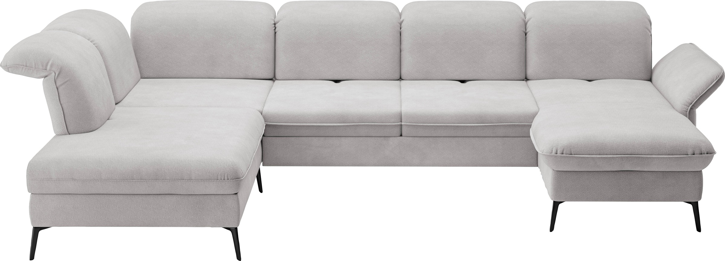sit&more Wohnlandschaft »Emely«, mit Sitztiefenverstellung optional mit Bettfunktion und Bettkasten