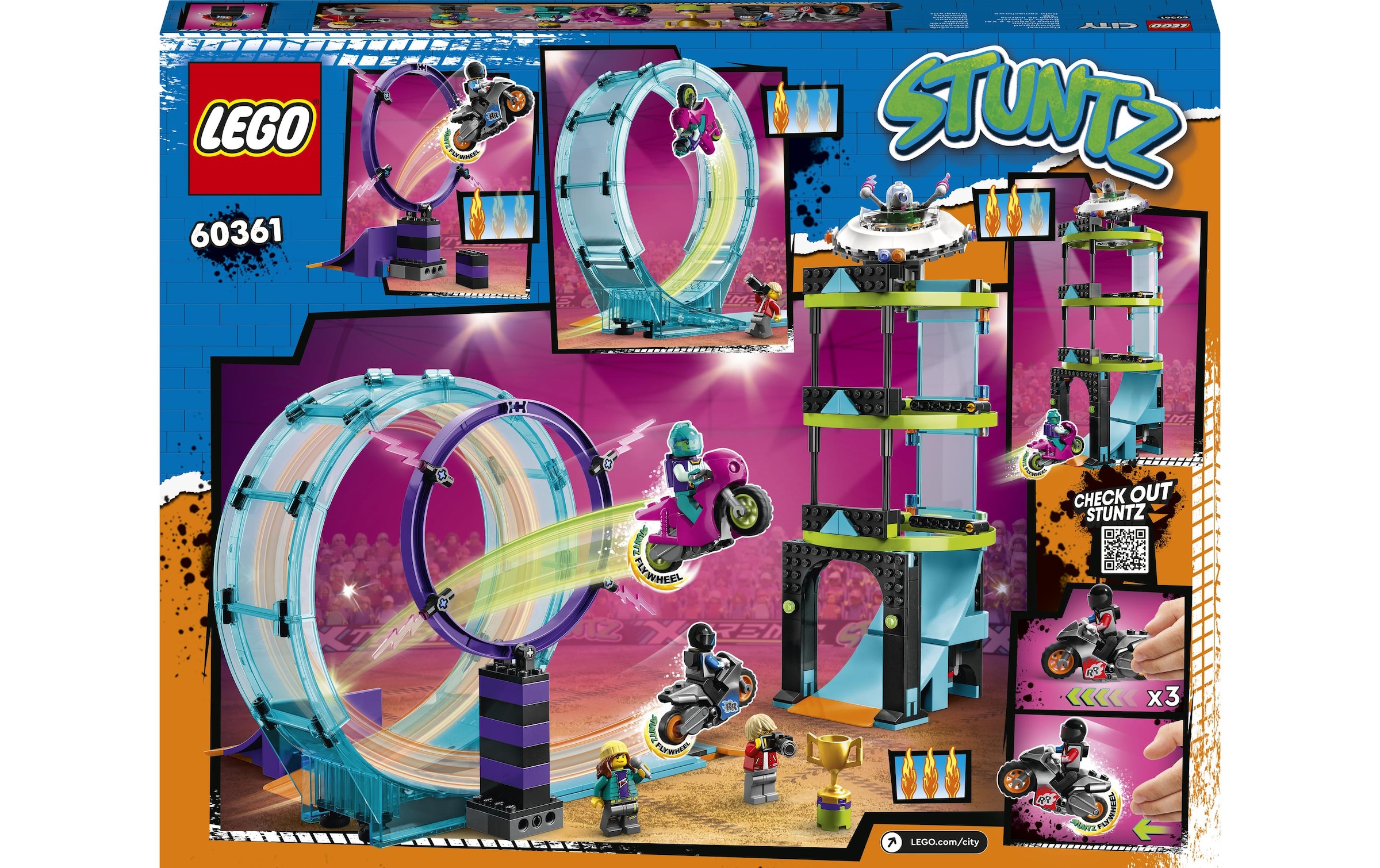 LEGO® Pions de construction »Stuntfahrer-Challenge«