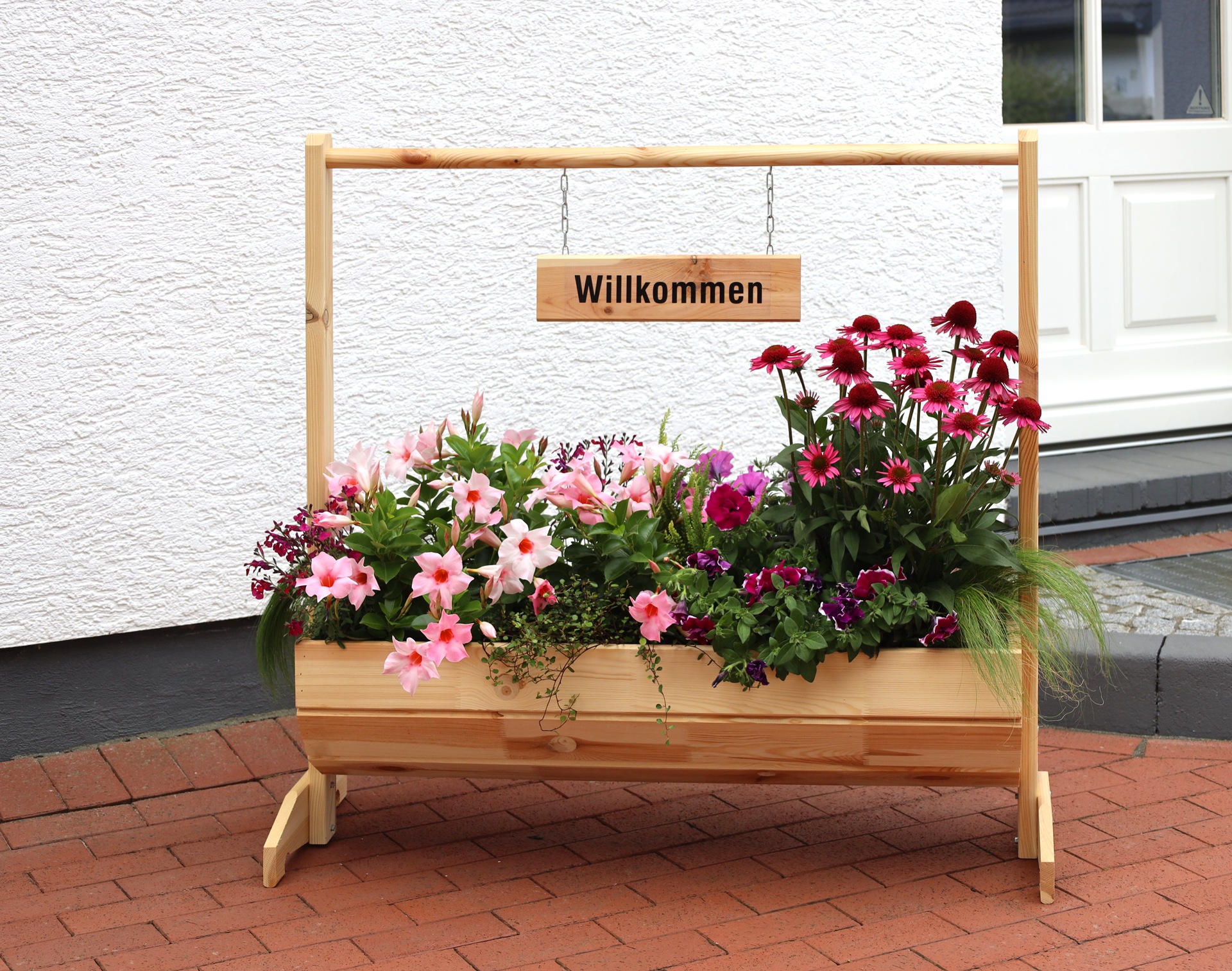 promadino Pflanzkübel »Willkommen«